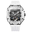 PUNCH SOLSTICE Silver & Black Automatic Watch