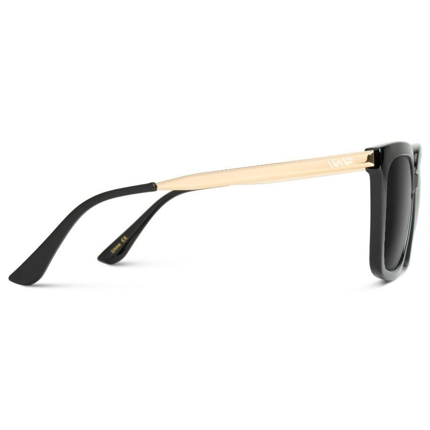 MADISON Oversized Women's Sunglasses in Black by WMP Eyewear - PUNCH Watch & Eyewear - WMP Eyewear
