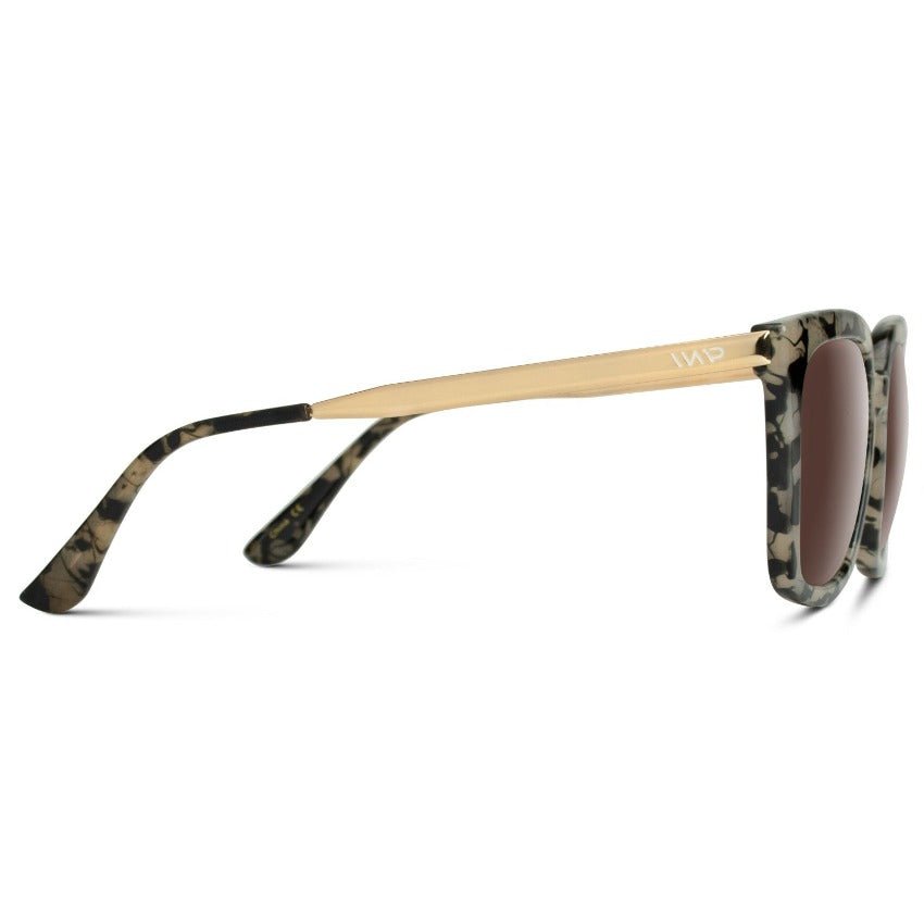 MADISON Oversized Women's Sunglasses in Beige Tortoise by WMP Eyewear - PUNCH Watch & Eyewear - WMP Eyewear