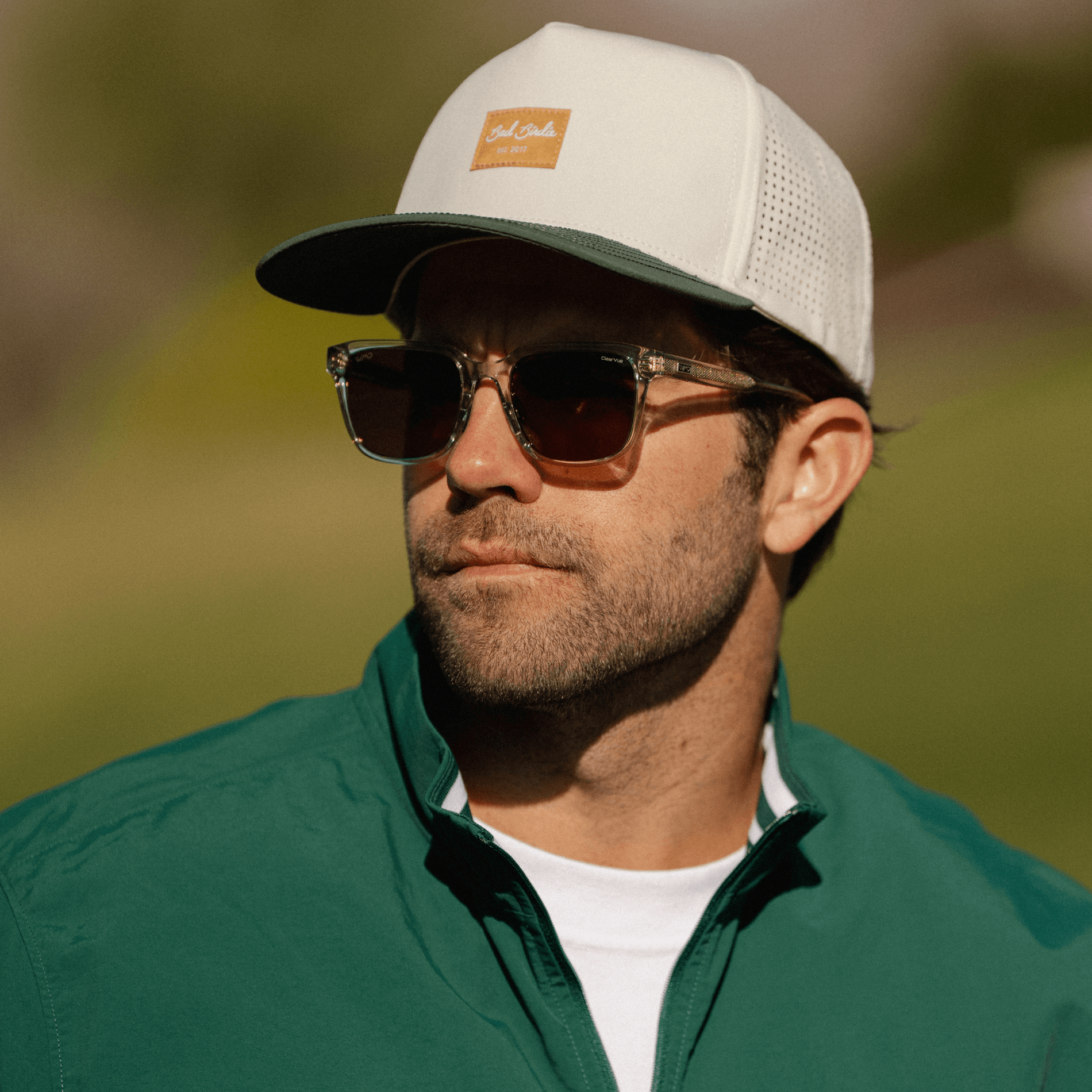 WOODS Men's Golf Special Edition Sunglasses in Crystal Ice Grey by WMP Eyewear - PUNCH Watch & Eyewear - WMP Eyewear