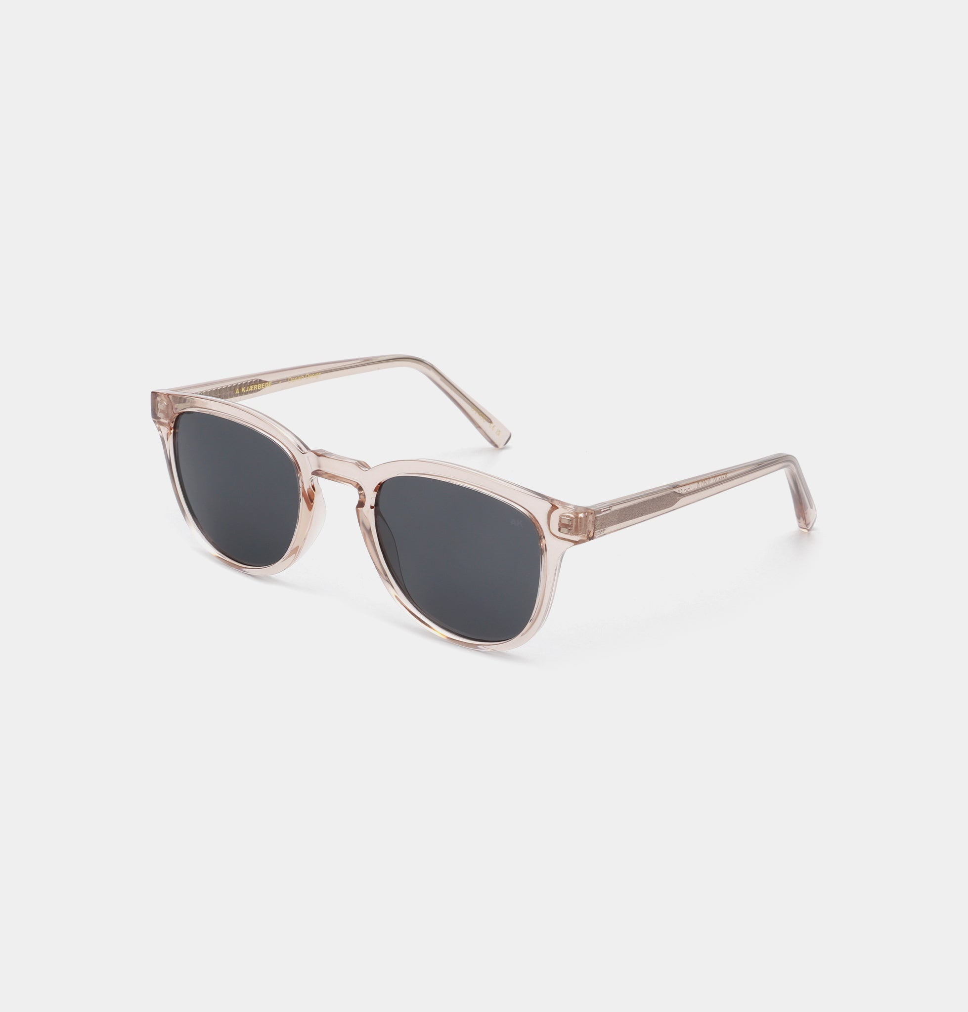 A.KJÆRBEDE (AKJAERBEDE) Bate Sunglasses | Champagne Square Frame - PUNCH Watch & Eyewear - A.KJÆRBEDE