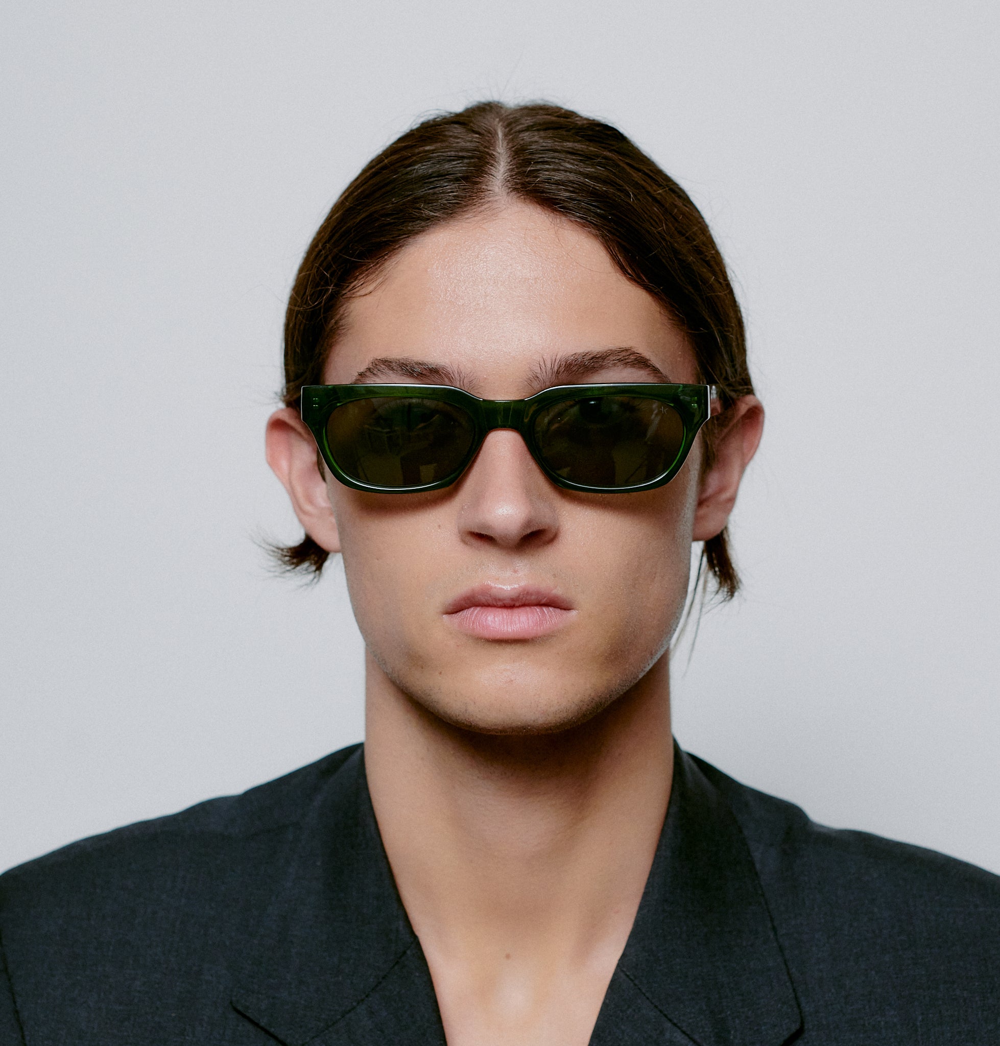 A.KJÆRBEDE BROR Sunglasses l Dark Green Transparent - PUNCH Watch & Eyewear - A.KJÆRBEDE