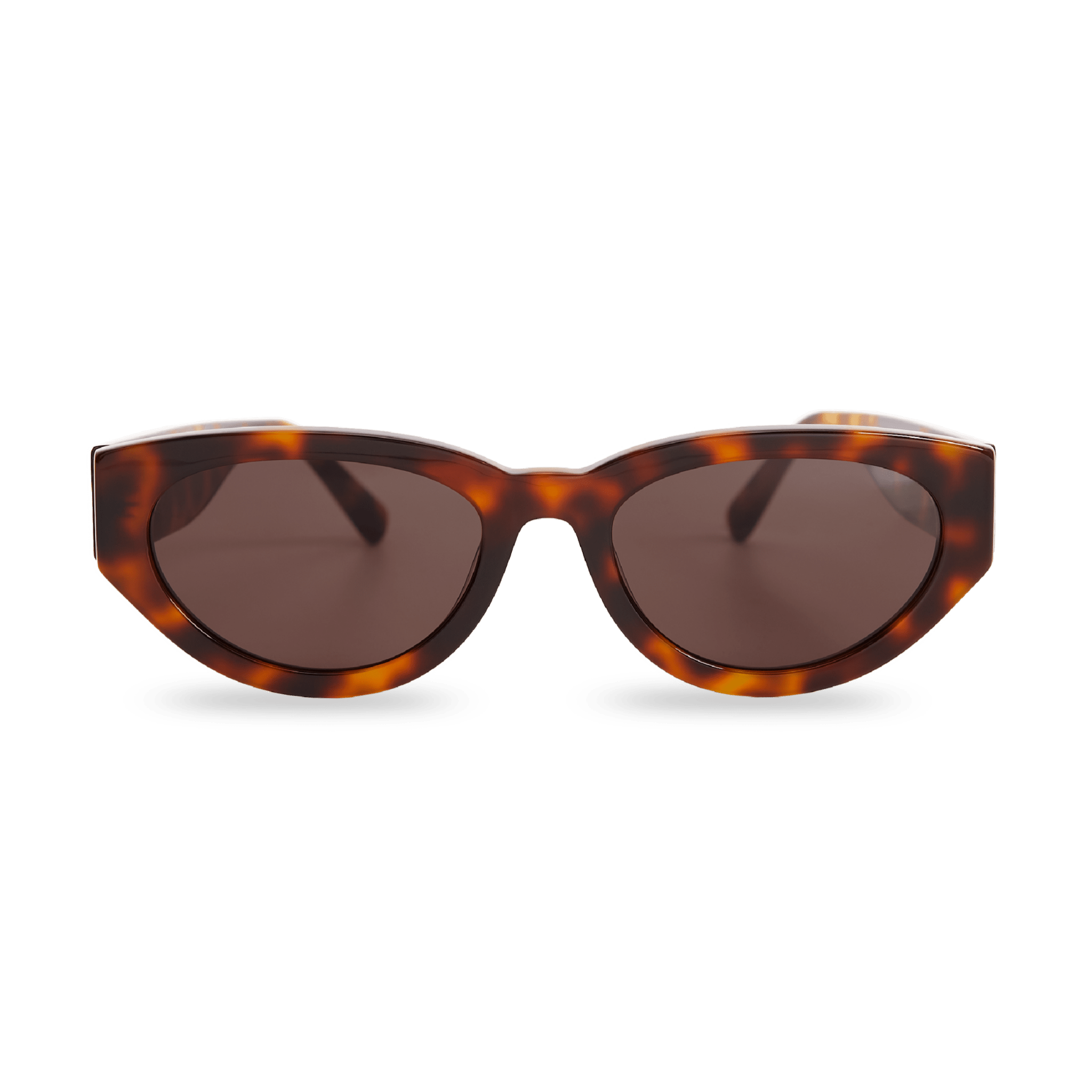 AUDREY Oval Tortoise Brown Sunglasses by Messy Weekend - PUNCH Watch & Eyewear - MESSY WEEKEND
