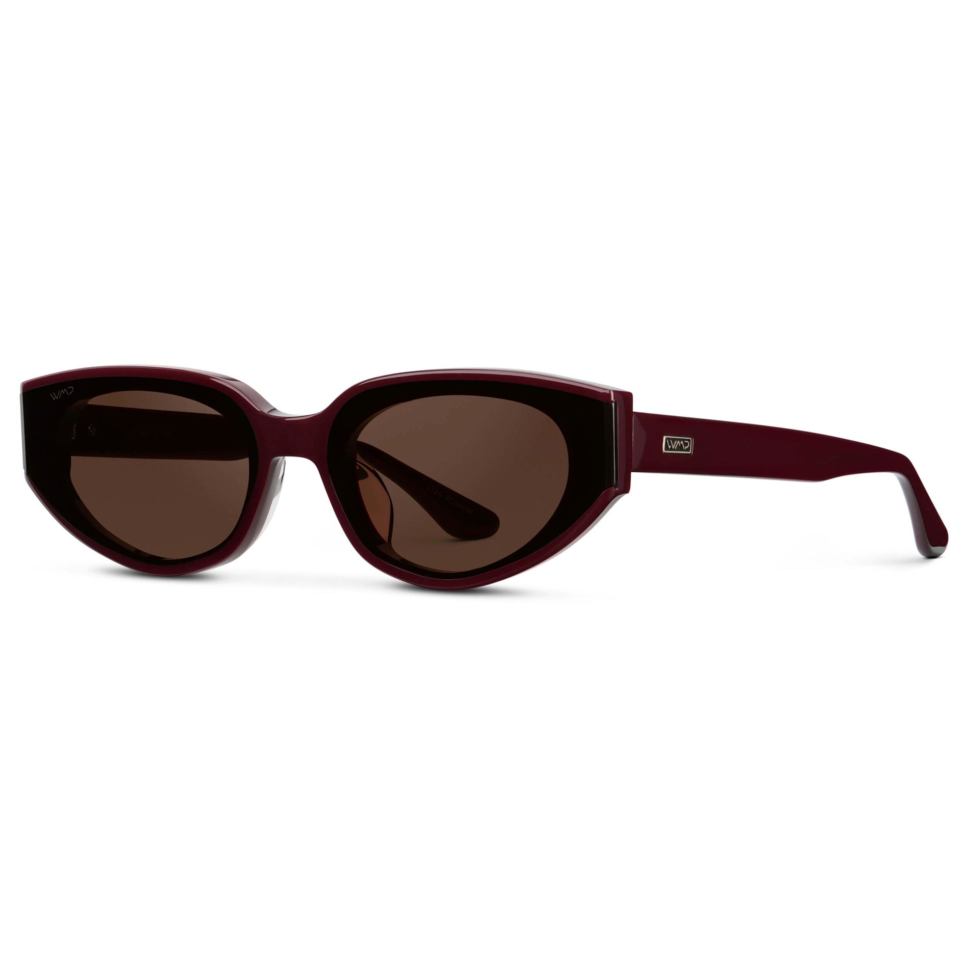 ASTRA Women's Cat - Eye Sunglasses in Black Cherry Red by WMP Eyewear - PUNCH Watch & Eyewear - WMP Eyewear