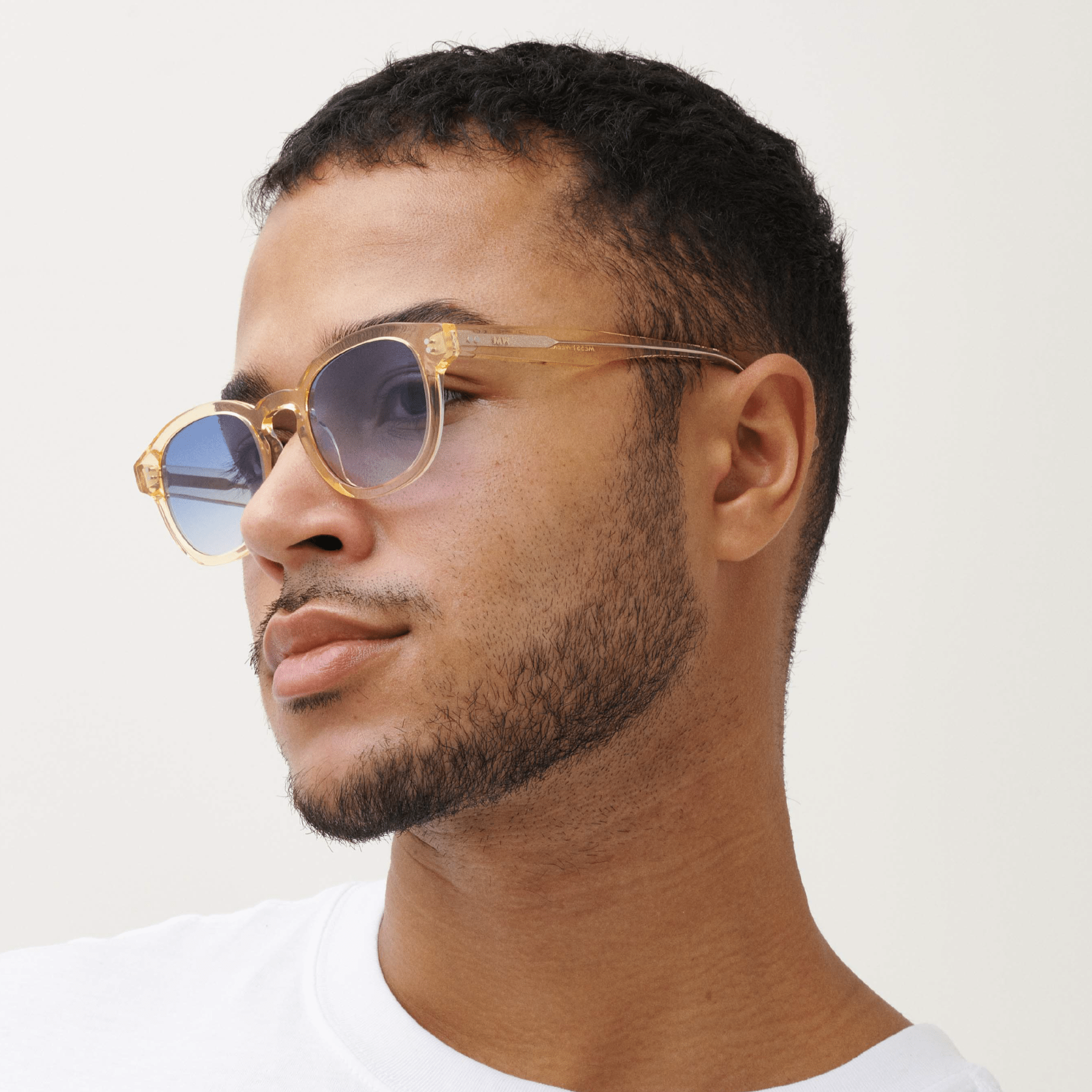 BILLE Champagne Blue Sunglasses by Messy Weekend - PUNCH Watch & Eyewear - MESSY WEEKEND