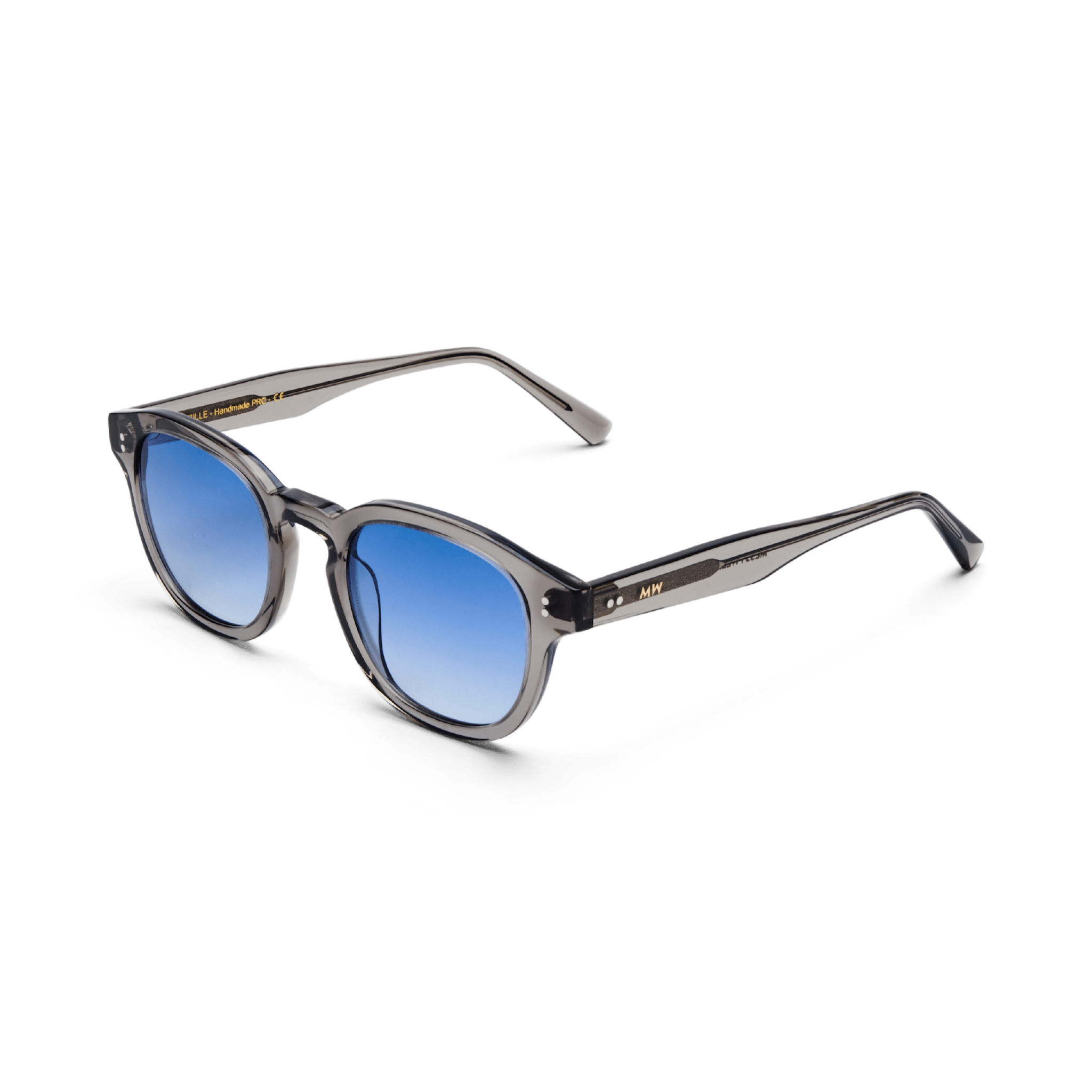 BILLE Grey Crystal Blue Sunglasses by Messy Weekend - PUNCH Watch & Eyewear - MESSY WEEKEND