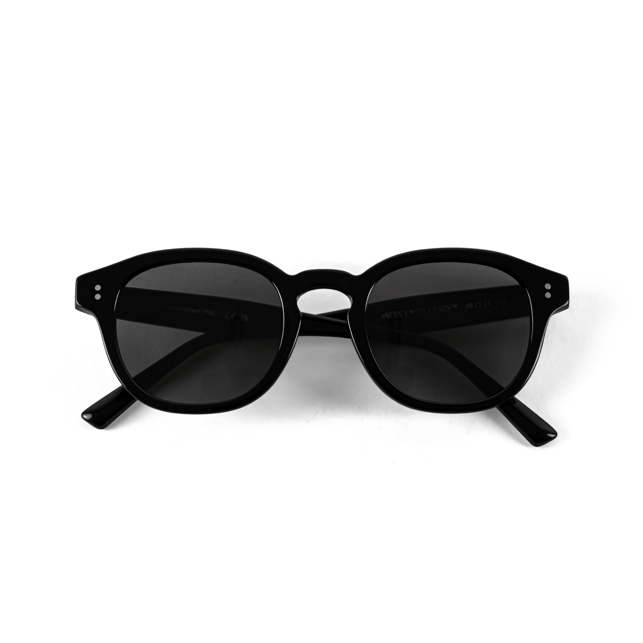 BILLE Black Grey Sunglasses by Messy Weekend - PUNCH Watch & Eyewear - MESSY WEEKEND