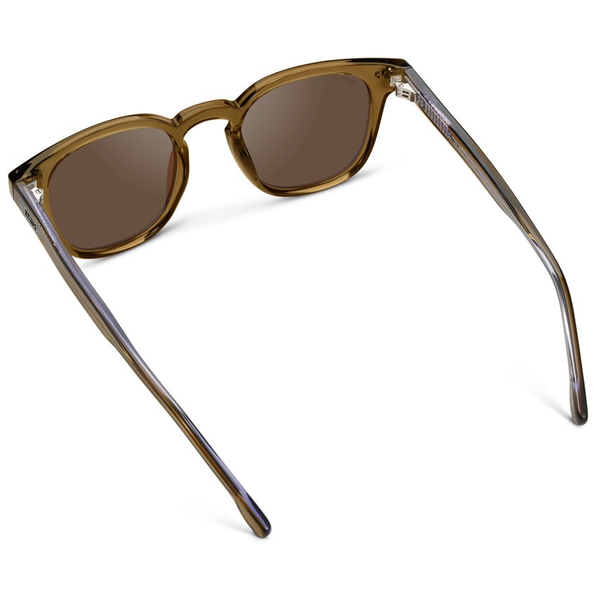 CLARK Mid - Century Polarized Men's Sunglasses in Crystal Verde by WMP Eyewear - PUNCH Watch & Eyewear - WMP Eyewear