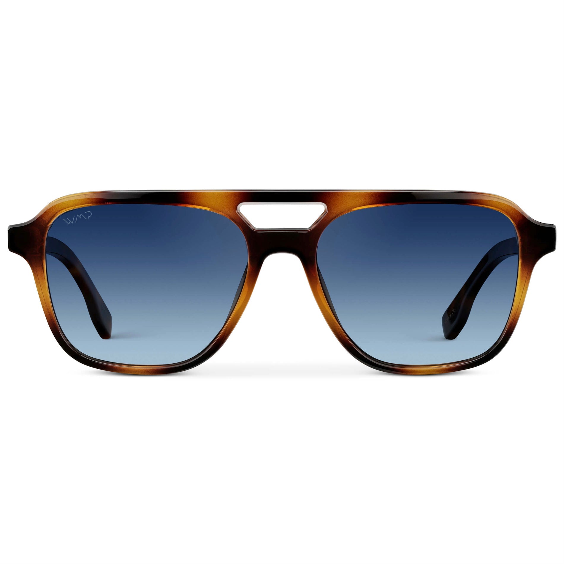 DEAN Polarised Oversized Aviator Sunglasses in Whiskey Brown Tort by WMP Eyewear - PUNCH Watch & Eyewear - WMP Eyewear