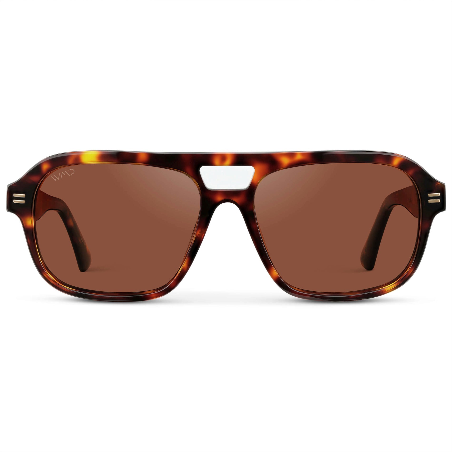EMBER Women's Aviator Sunglasses in Ruby Tortoise by WMP Eyewear - PUNCH Watch & Eyewear - WMP Eyewear