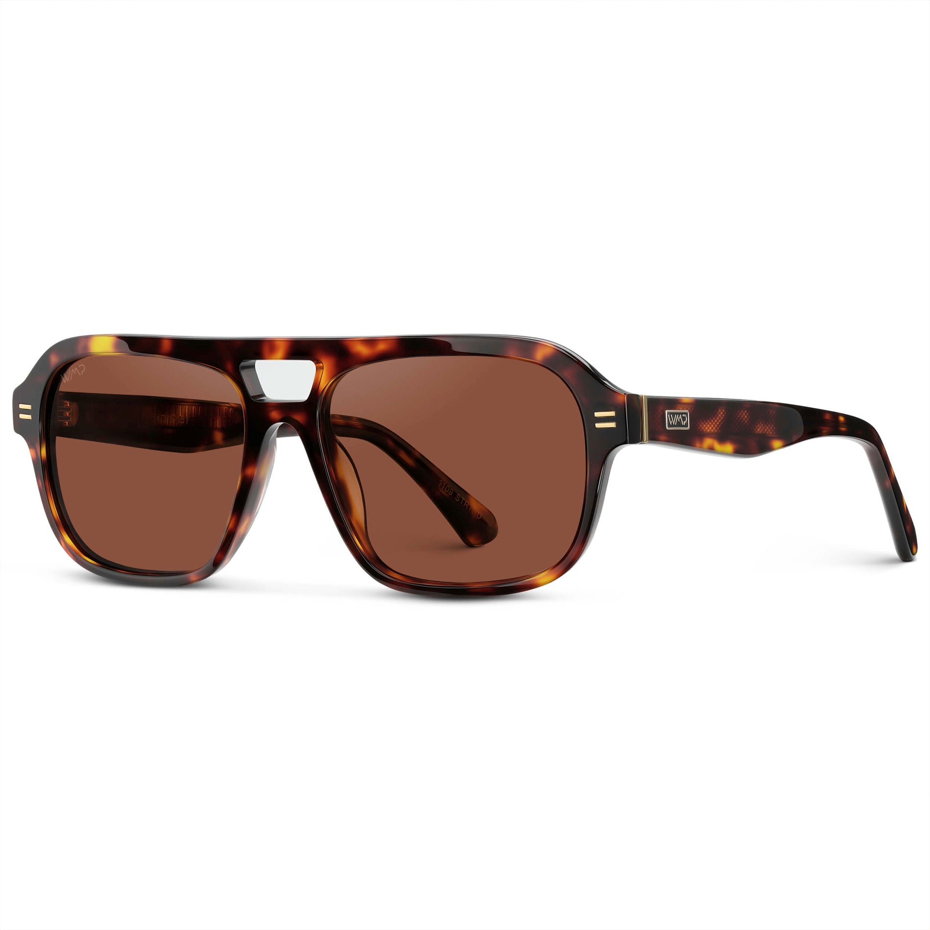 EMBER Women's Aviator Sunglasses in Ruby Tortoise by WMP Eyewear - PUNCH Watch & Eyewear - WMP Eyewear
