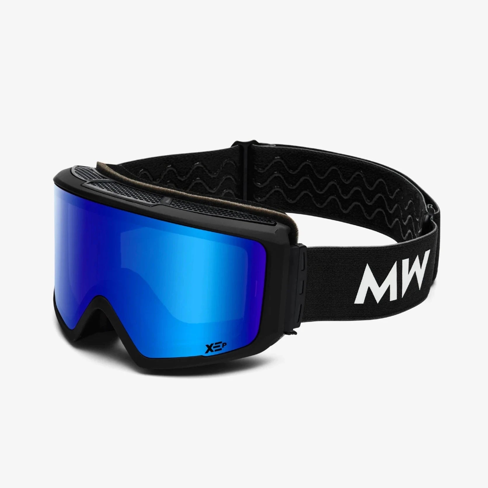 Messy Weekend Ski Goggles, FLIP XEP, Photochromic Lens UV400, Black Blue - PUNCH Watch & Eyewear - MESSY WEEKEND
