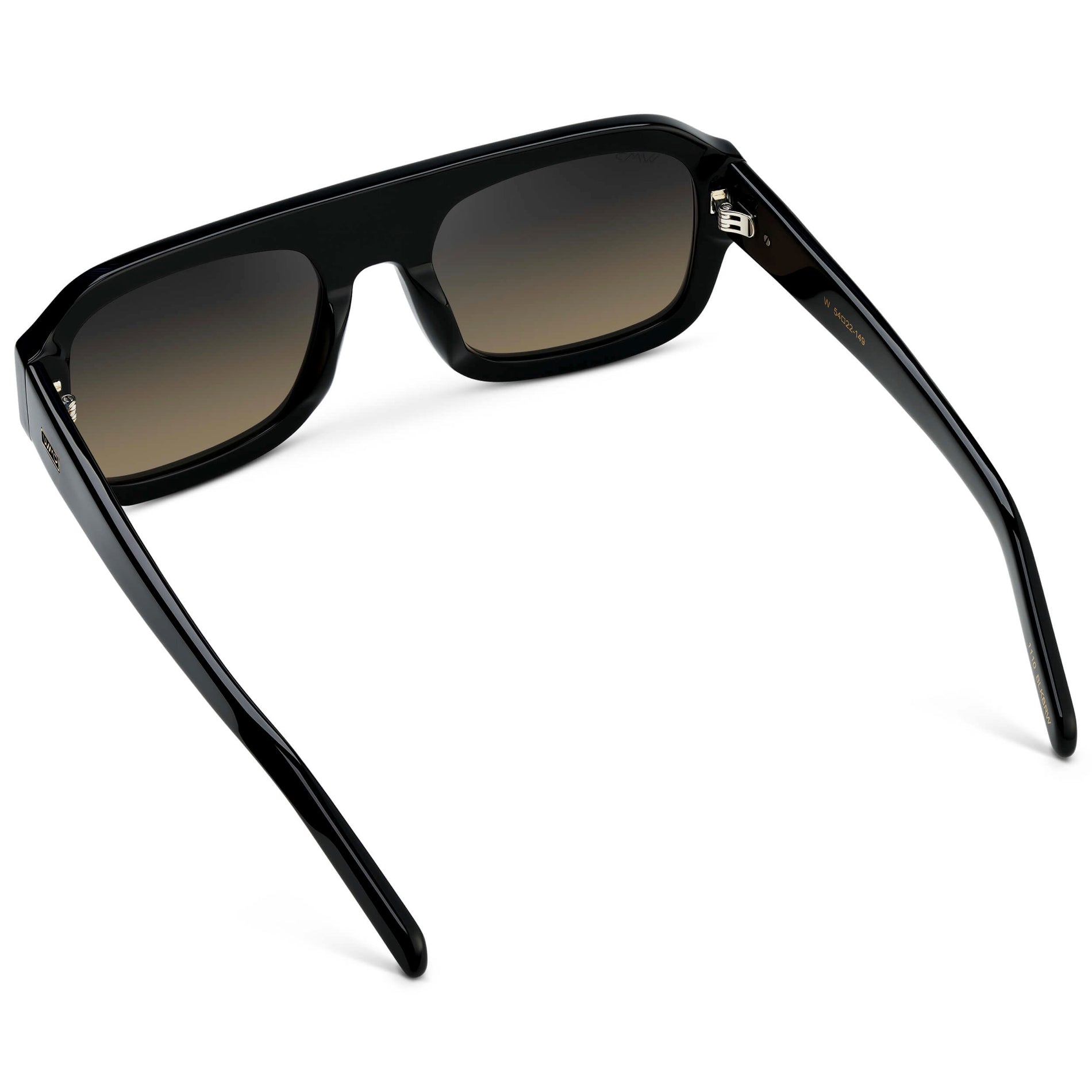 HARLEE Women's Oversized Rectangular Aviator in Black by WMP Eyewear - PUNCH Watch & Eyewear - WMP Eyewear