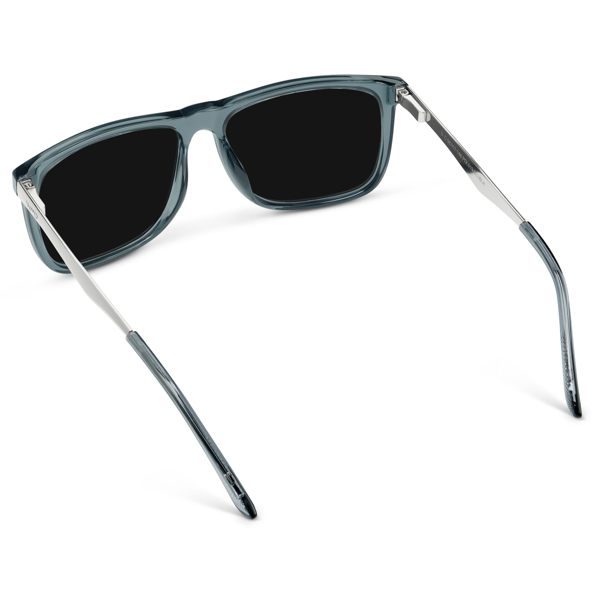 JACOB Rectangular Classic Men's Sunglasses in Stone Blue by WMP Eyewear - PUNCH Watch & Eyewear - WMP Eyewear