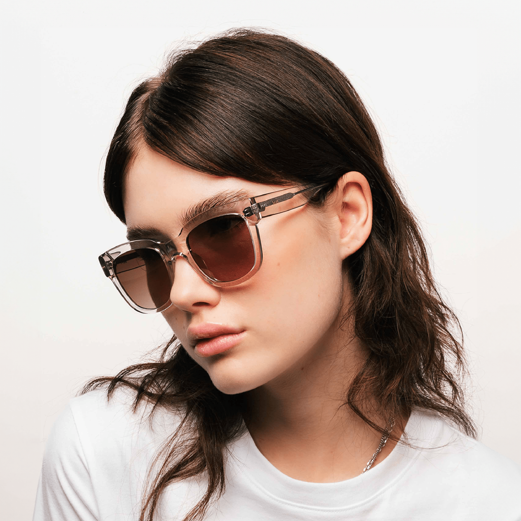 LIV Oversized Rose Brown Sunglasses by Messy Weekend - PUNCH Watch & Eyewear - MESSY WEEKEND