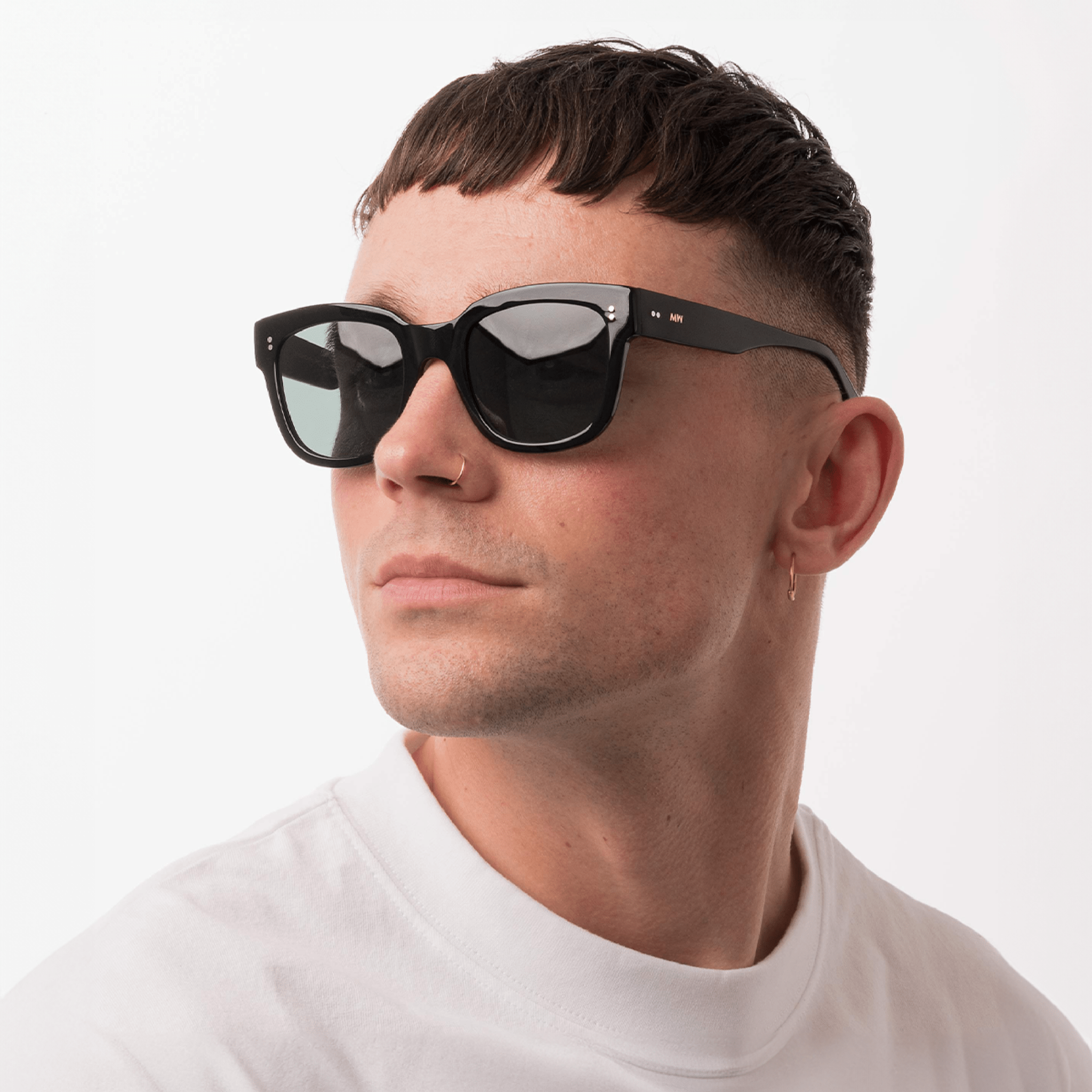 LIV Oversized Black Sunglasses by Messy Weekend - PUNCH Watch & Eyewear - MESSY WEEKEND