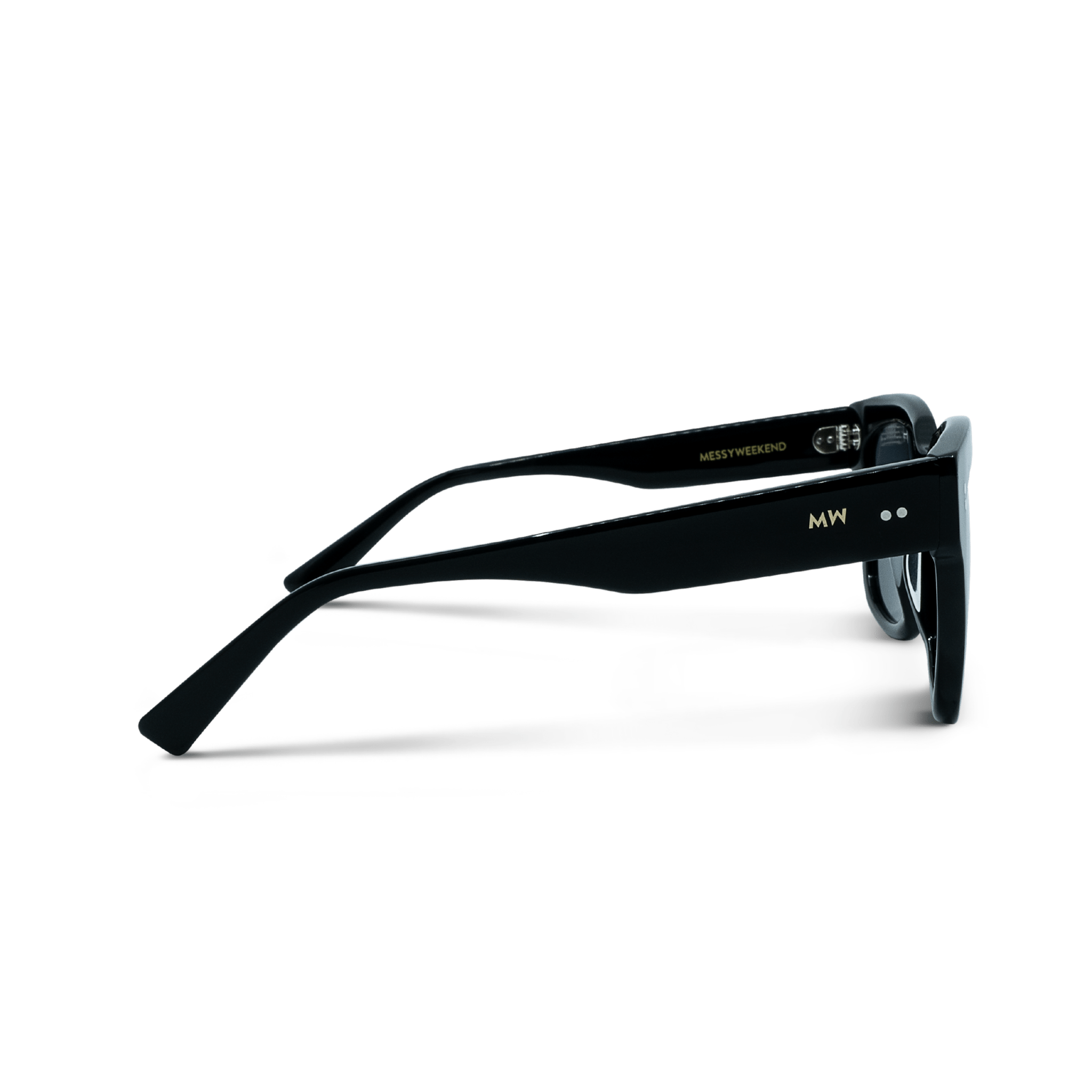 LIV Oversized Black Sunglasses by Messy Weekend - PUNCH Watch & Eyewear - MESSY WEEKEND