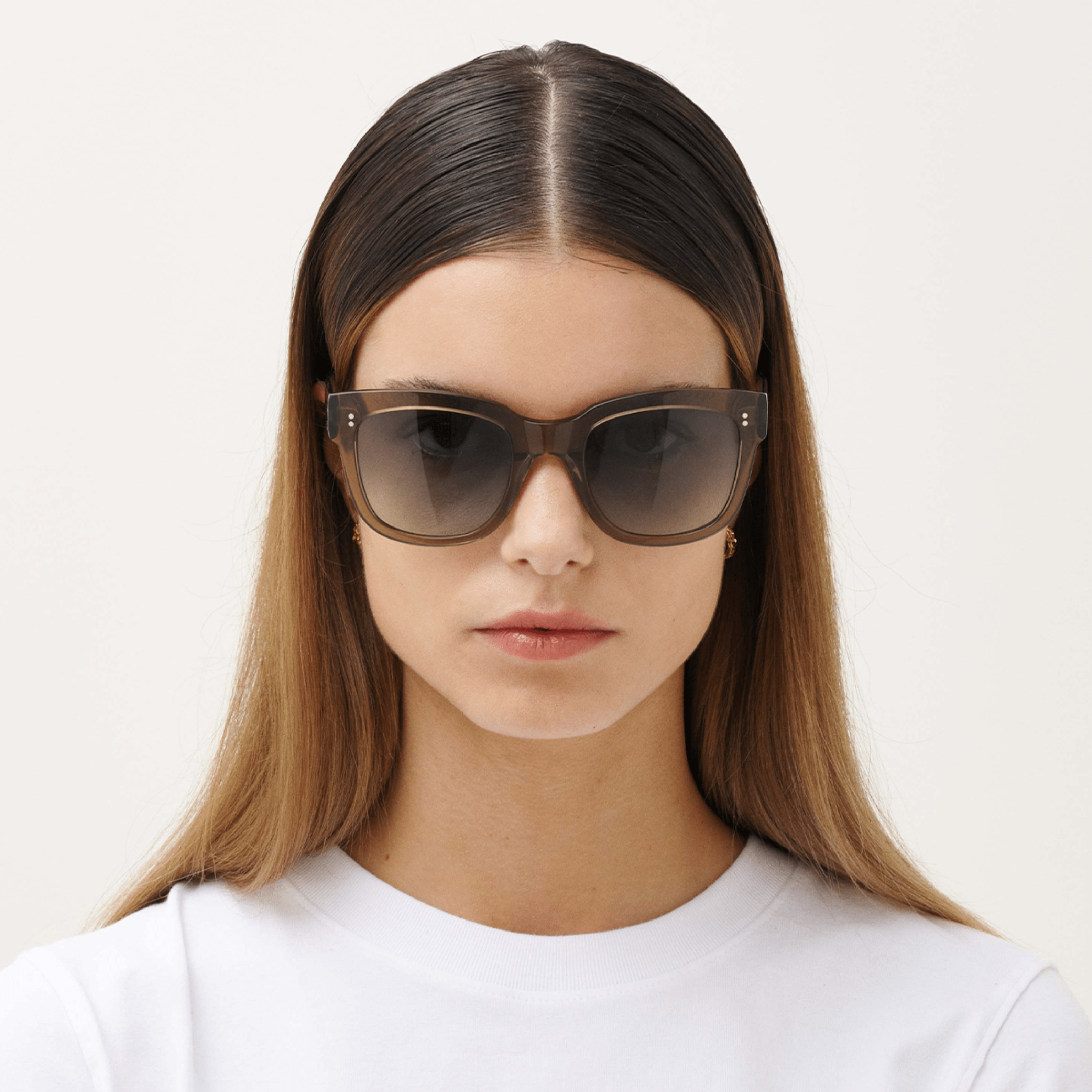 LIV Oversized Bottle Green Sunglasses by Messy Weekend - PUNCH Watch & Eyewear - MESSY WEEKEND