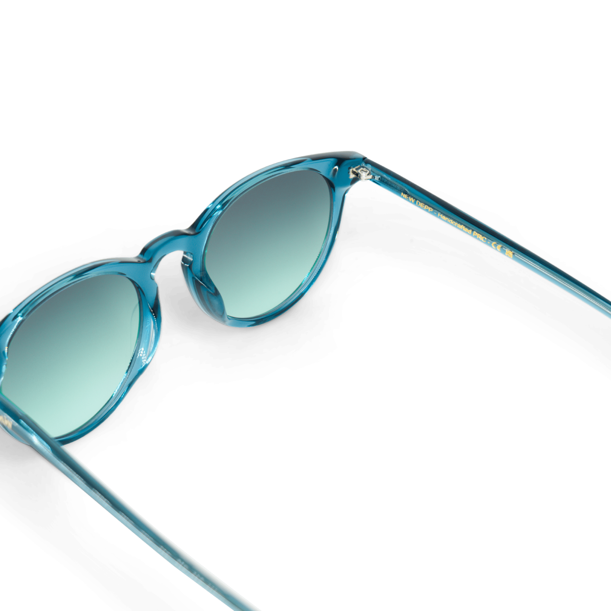 NEW DEPP Turquoise Gradient Green Sunglasses by Messy Weekend - PUNCH Watch & Eyewear - MESSY WEEKEND