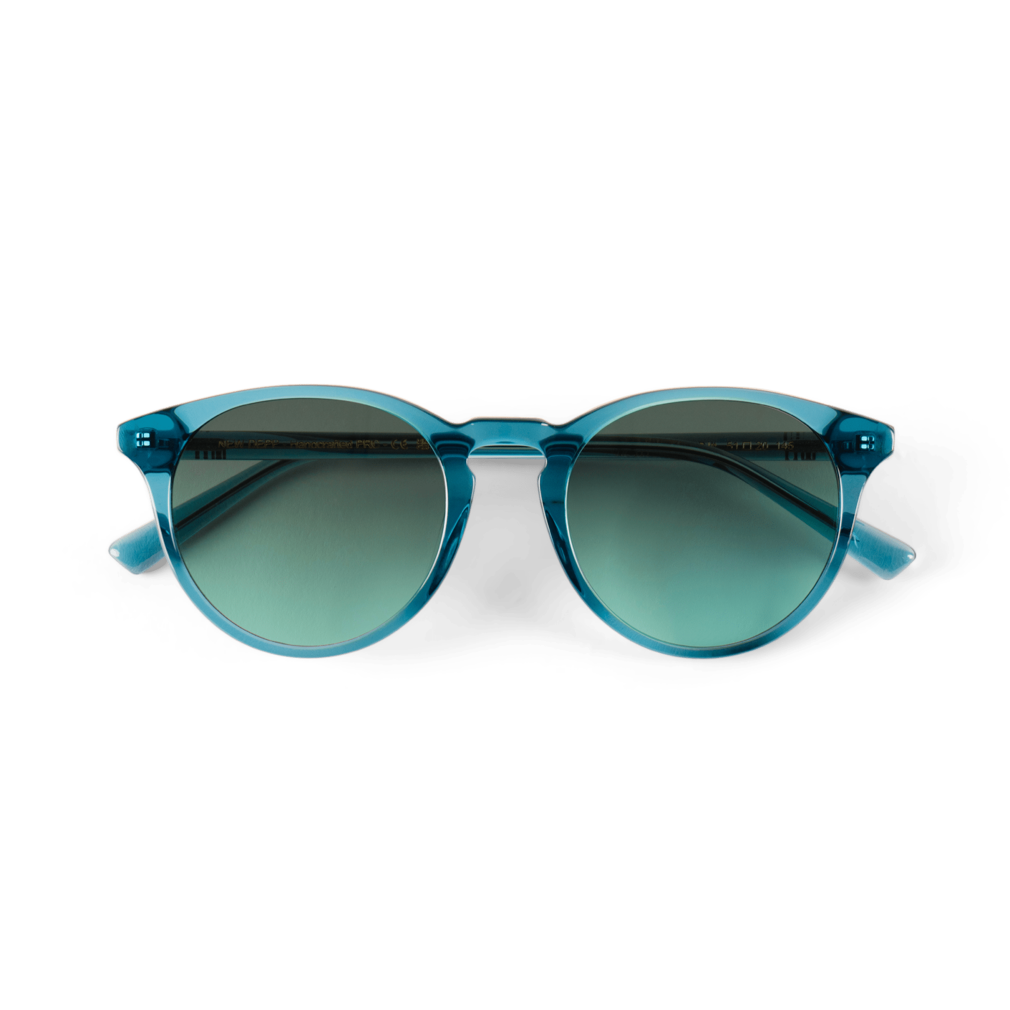 NEW DEPP Turquoise Gradient Green Sunglasses by Messy Weekend - PUNCH Watch & Eyewear - MESSY WEEKEND