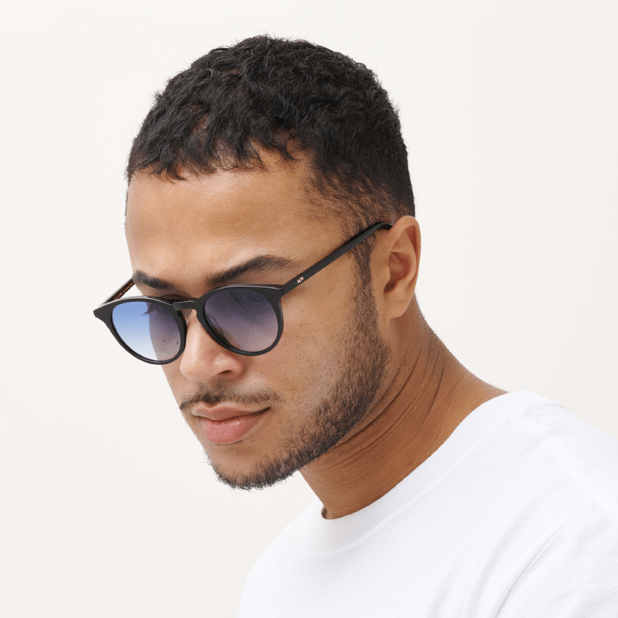 NEW DEPP Black Gradient Blue Sunglasses by Messy Weekend - PUNCH Watch & Eyewear - MESSY WEEKEND