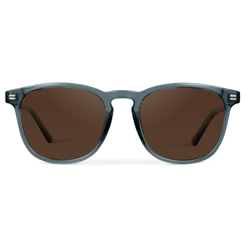 NICK Polarized Men's l Women's Sunglasses in Crystal Stone Blue by WMP Eyewear - PUNCH Watch & Eyewear - WMP Eyewear