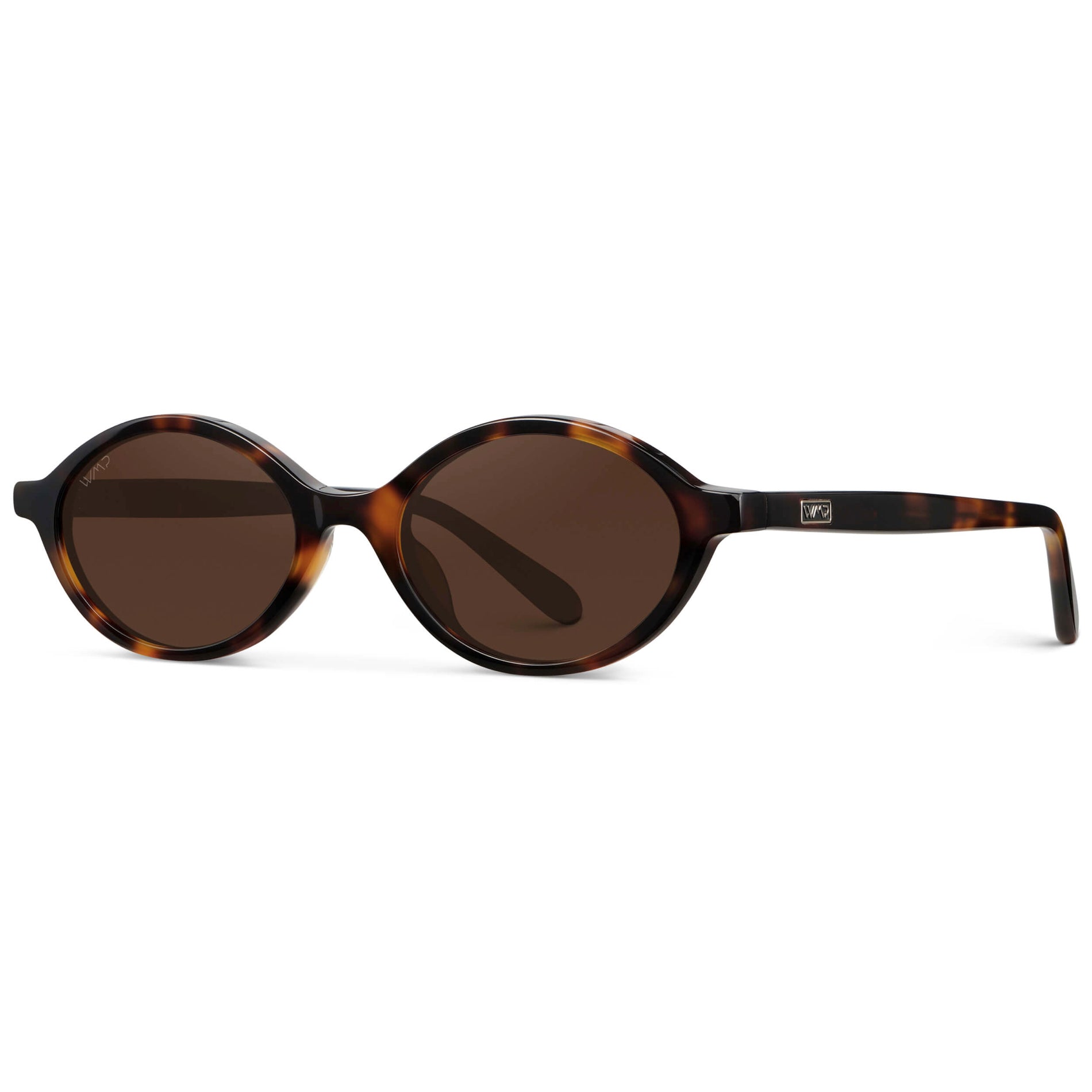SELENE Vintage Oval Women's Sunglasses in Brown Tortoise by WMP Eyewear - PUNCH Watch & Eyewear - WMP Eyewear