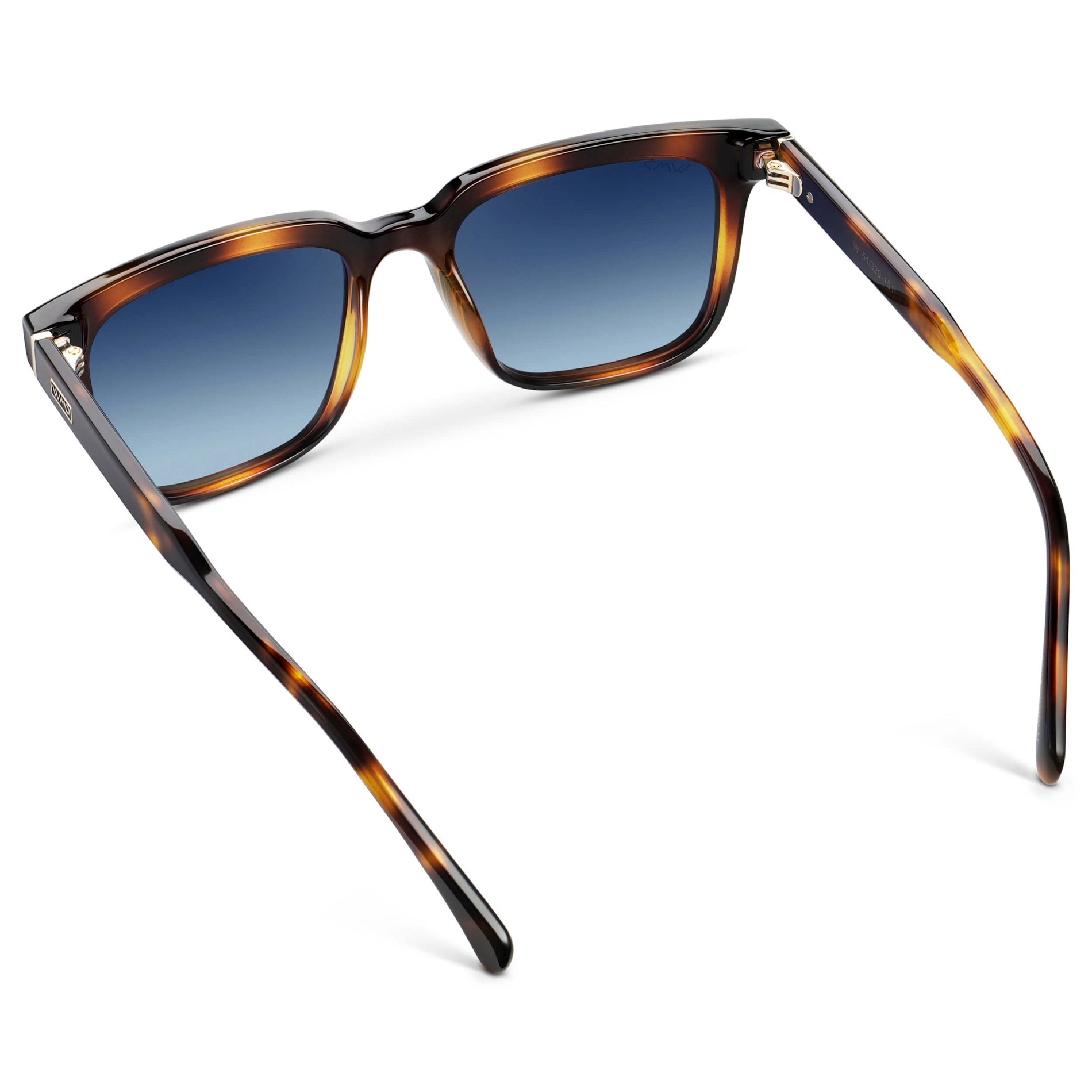 WILSON Men's Polarised Square Sunglasses in Whiskey Tortoise by WMP Eyewear - PUNCH Watch & Eyewear - WMP Eyewear
