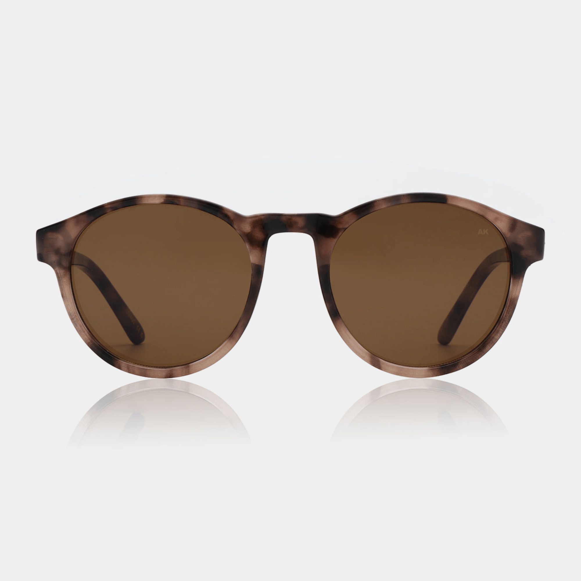 A.KJÆRBEDE (AKJAERBEDE) Marvin Sunglasses | Coquina Round Frame - PUNCH Watch & Eyewear - A.KJÆRBEDE