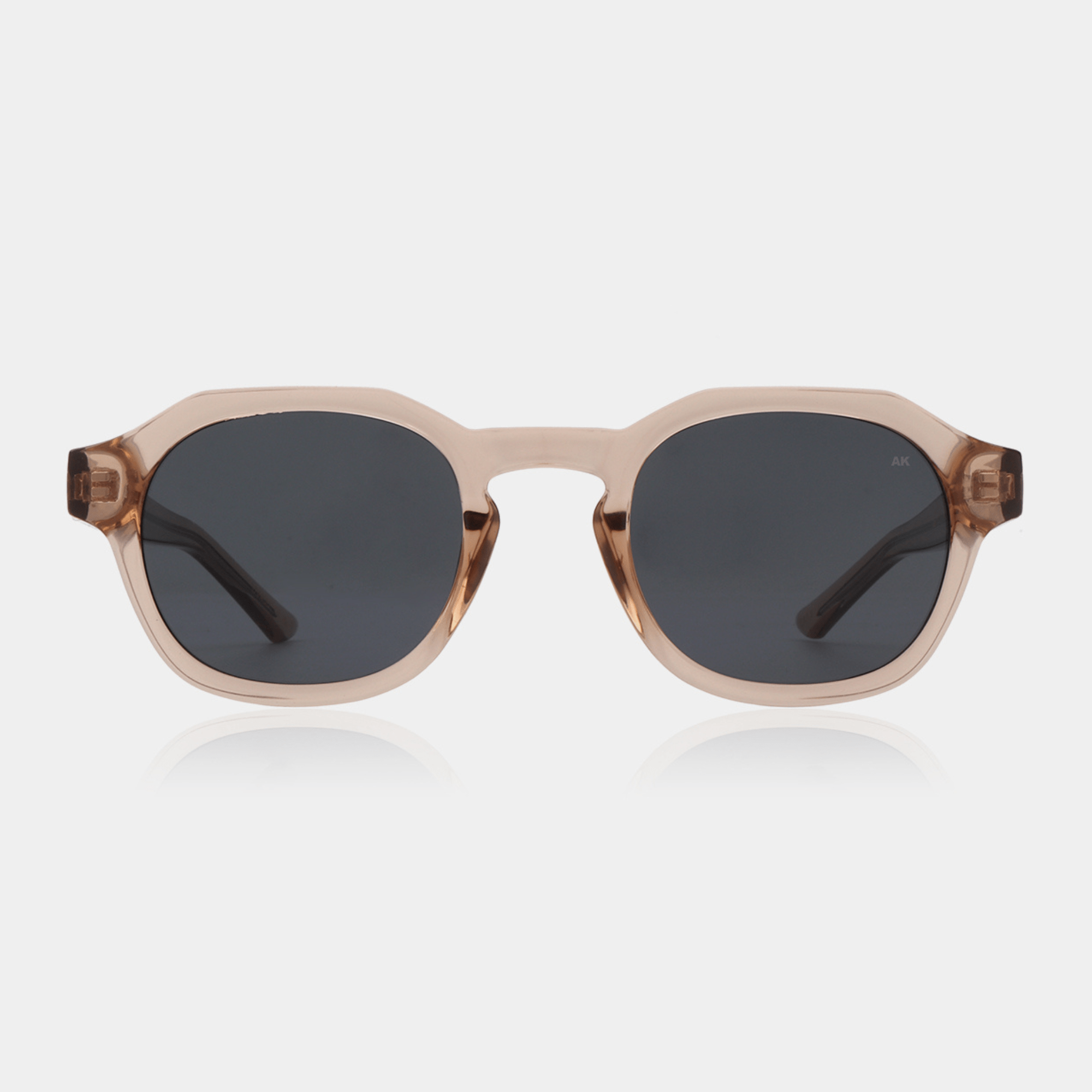 A.KJÆRBEDE (AKJAERBEDE) Zan Sunglasses | Champagne Frame, Grey Lens - PUNCH Watch & Eyewear - A.KJÆRBEDE