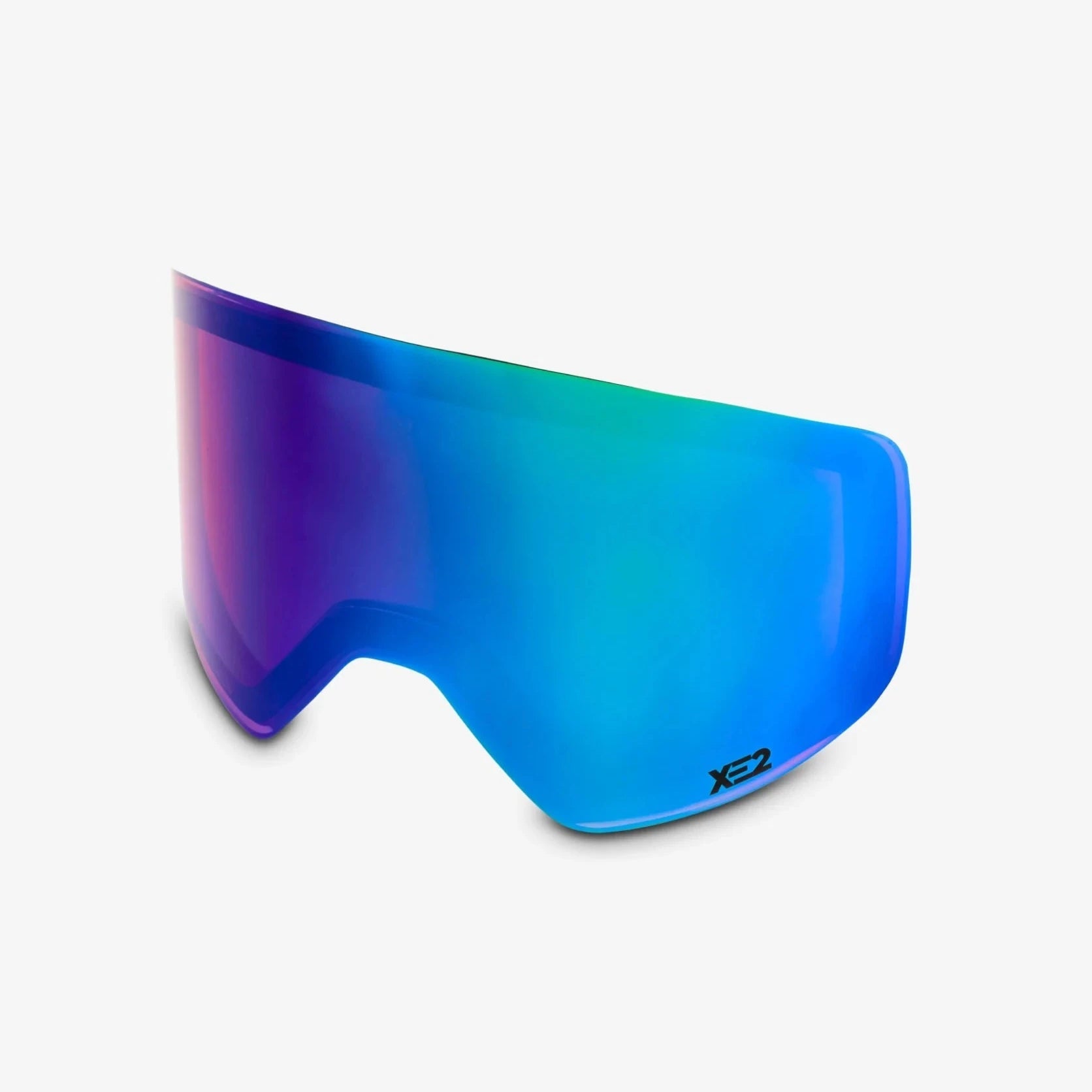 Messy Weekend CLEAR XE2 Replacement Lens l Ski Goggles - Green Mirrored - PUNCH Watch & Eyewear - MESSY WEEKEND