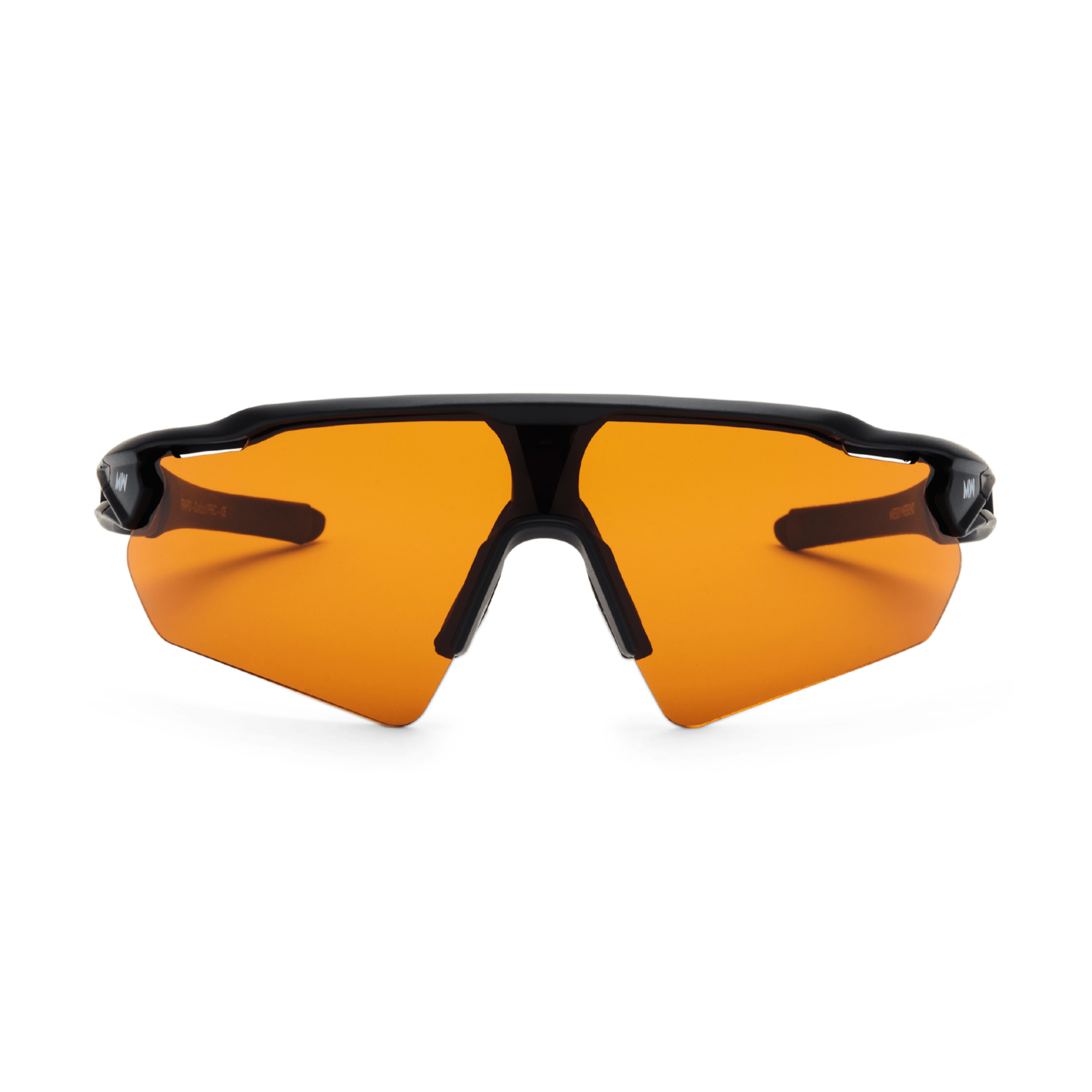 Messy Weekend RAPID Sports Sunglasses - Black/Orange Running & Cycling - PUNCH Watch & Eyewear - MESSY WEEKEND