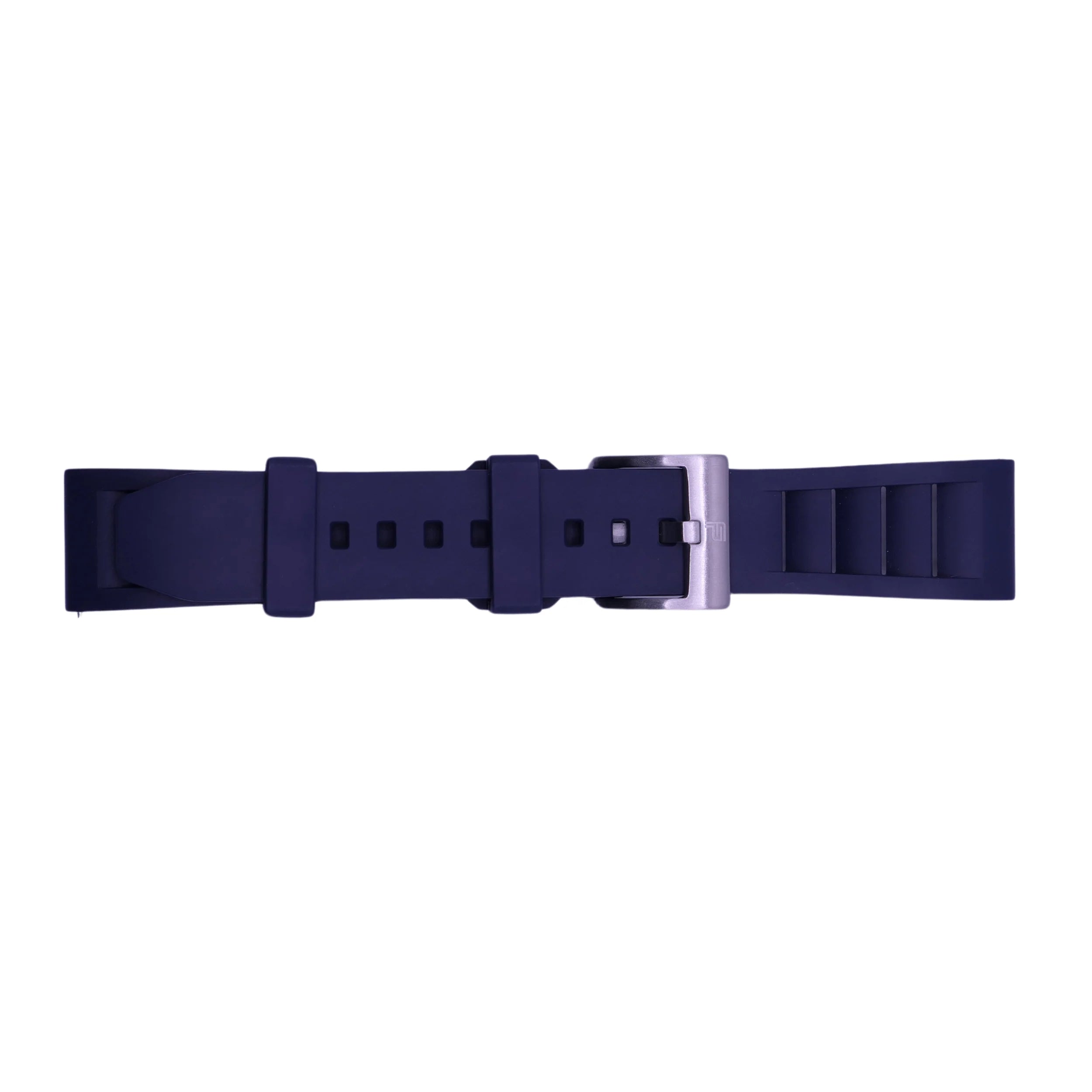 Mens Black Automatic Watch – Navy Blue FKM Rubber Strap l PUNCH - PUNCH Watch & Eyewear - Punch Watch Design