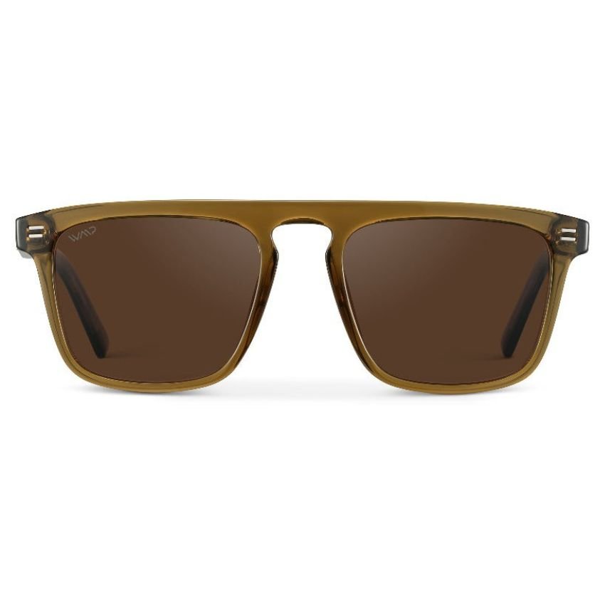 SAWYER Square Men’s Trendy Sunglasses in Crystal Verde by WMP Eyewear - PUNCH Watch & Eyewear - WMP Eyewear