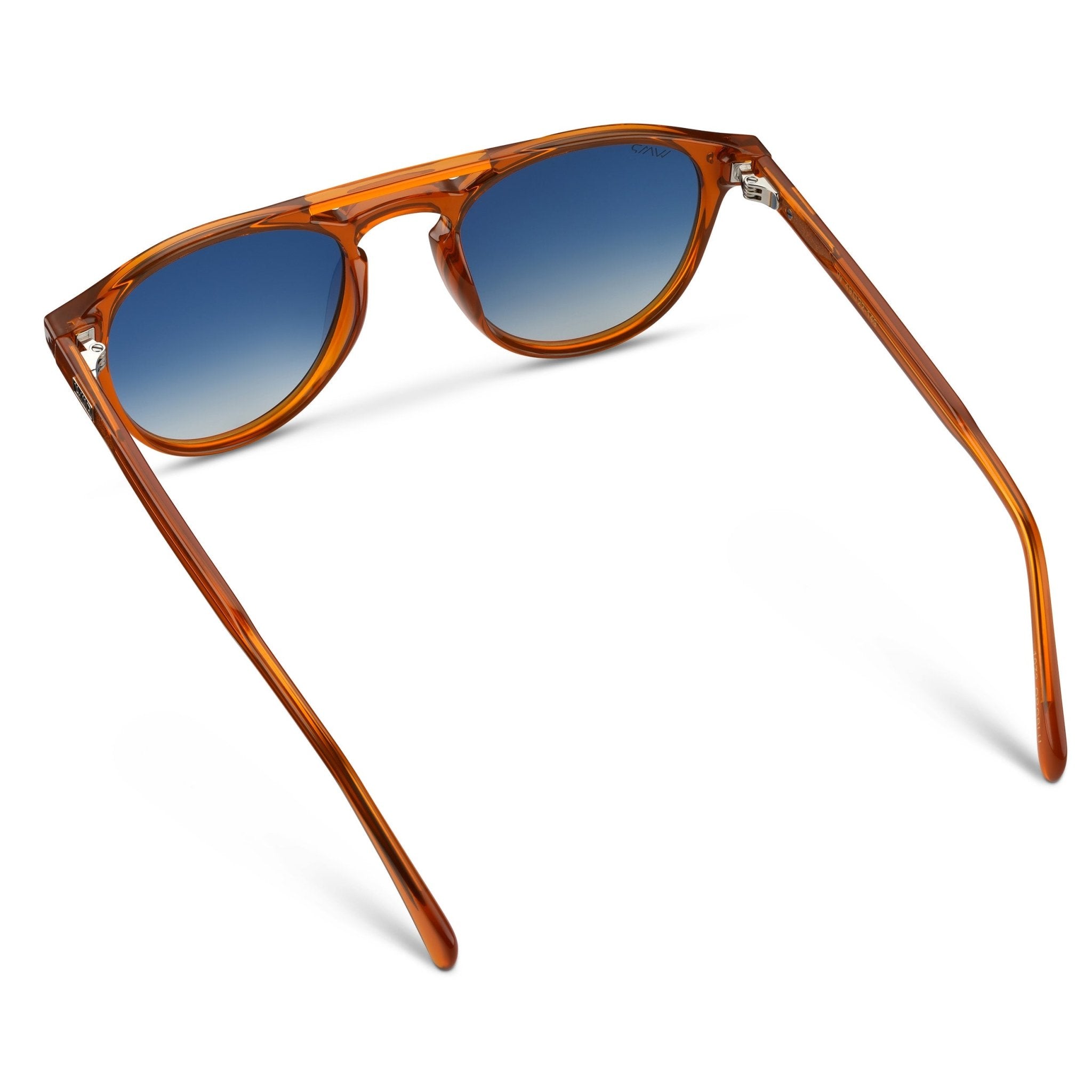 EASTON Men's Round Trendy Sunglasses in Desert Orange by WMP Eyewear - PUNCH Watch & Eyewear - WMP Eyewear