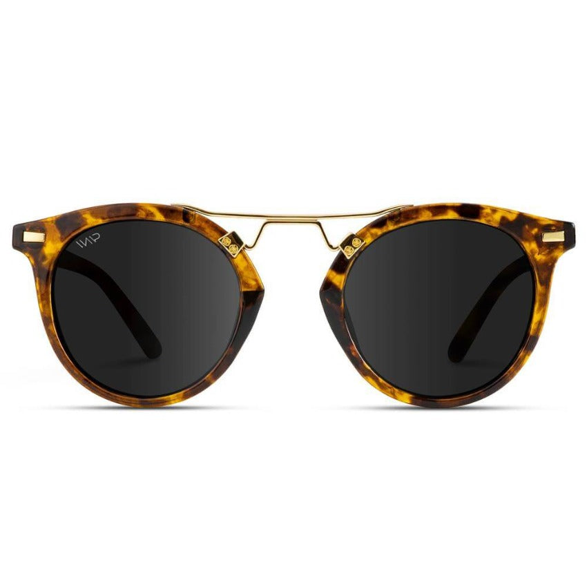 SKYLER Double Bridge Women's Sunglasses in Tortoise by WMP Eyewear - Punch Watch Design 