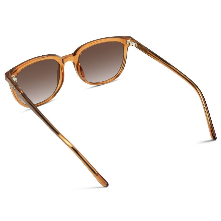 ABNER Unisex Polarized Sunglasses in Crystal Brown by WMP Eyewear - PUNCH Watch & Eyewear - WMP Eyewear
