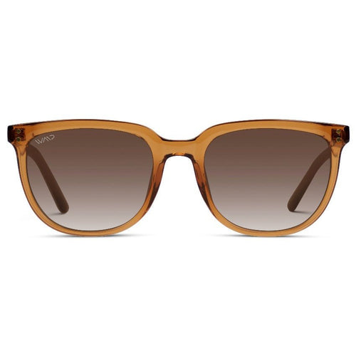 ABNER Unisex Polarized Sunglasses in Crystal Brown by WMP Eyewear - PUNCH Watch & Eyewear - WMP Eyewear