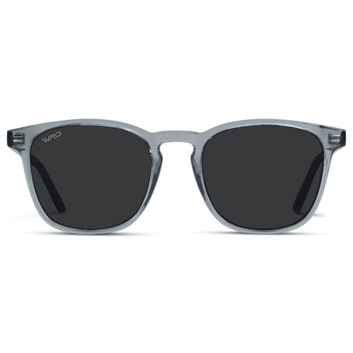 NICK Polarized Men's l Women's Sunglasses in Crystal Grey by WMP Eyewear - PUNCH Watch & Eyewear - WMP Eyewear