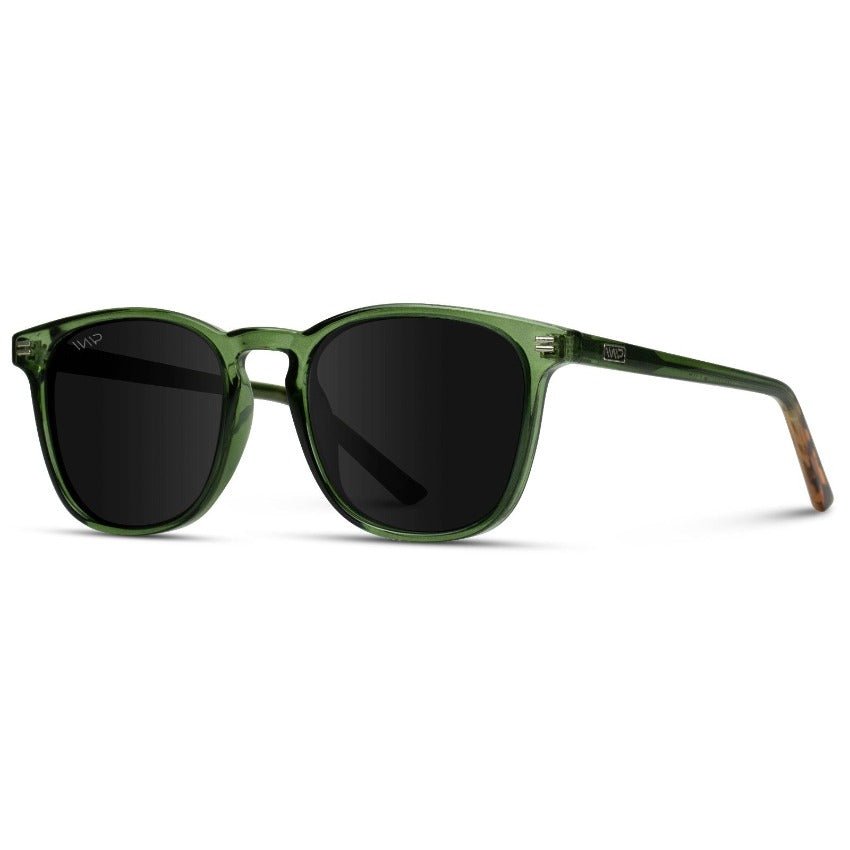 NICK Polarized Men's l Women's Sunglasses in Emerald Green by WMP Eyewear - PUNCH Watch & Eyewear - WMP Eyewear