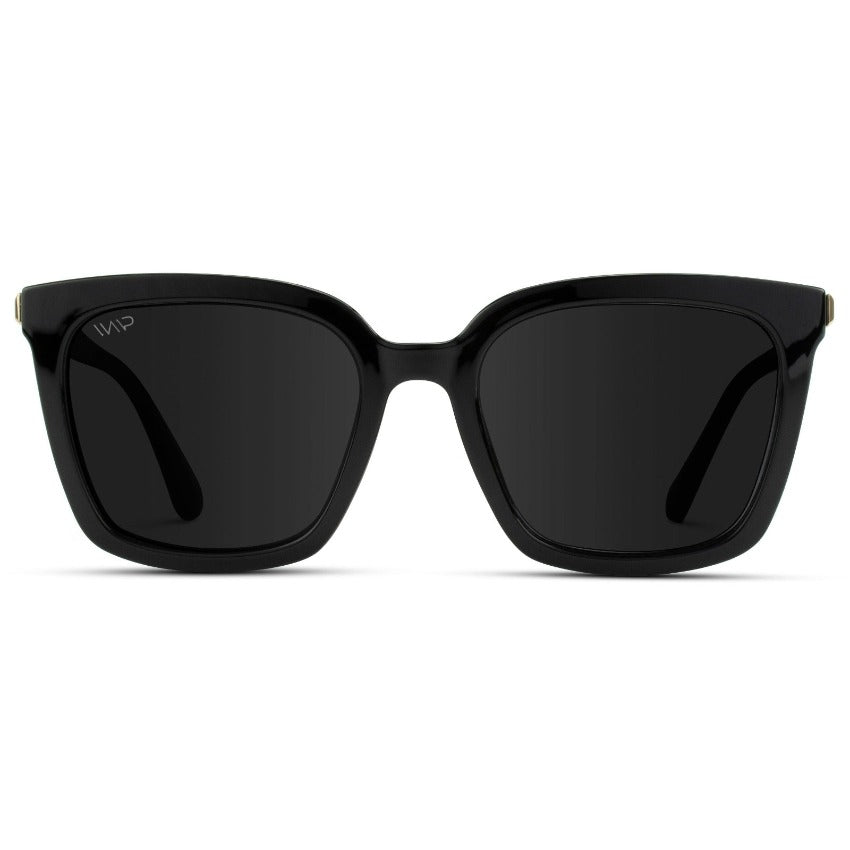 MADISON Oversized Women's Sunglasses in Black by WMP Eyewear