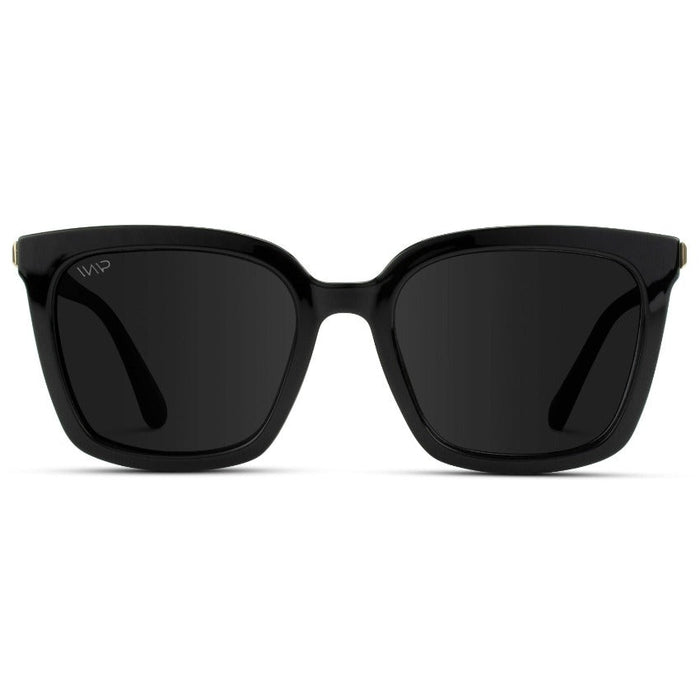 MADISON Oversized Women's Sunglasses in Black by WMP Eyewear - PUNCH Watch & Eyewear - WMP Eyewear
