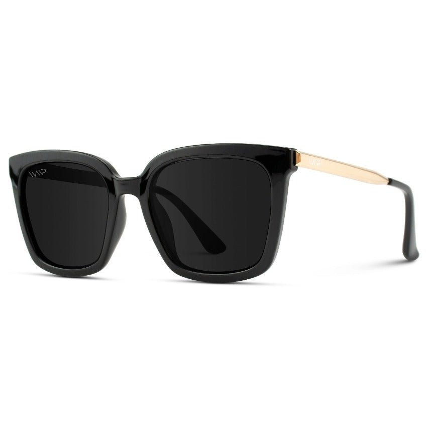 MADISON Oversized Women's Sunglasses in Black by WMP Eyewear - PUNCH Watch & Eyewear - WMP Eyewear