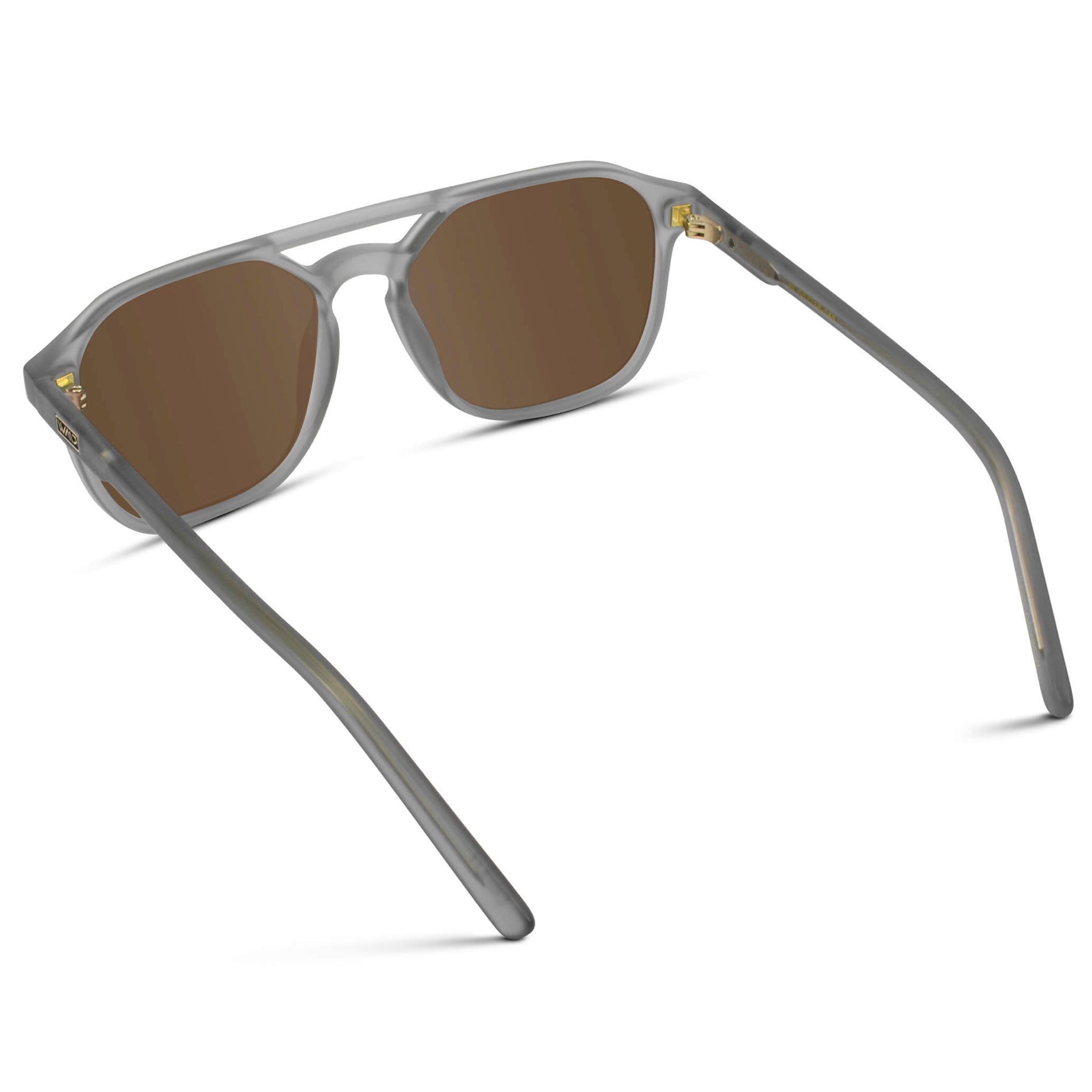 HUNTER Men's Double Bridge Aviator Sunglasses in Moonrock Grey by WMP Eyewear - PUNCH Watch & Eyewear - WMP Eyewear