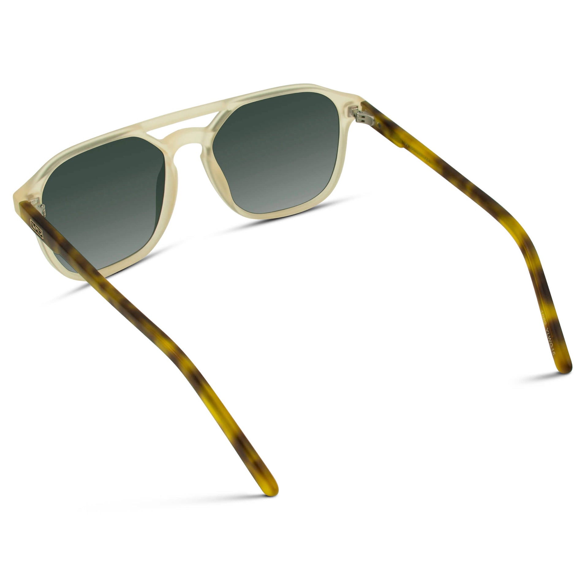 HUNTER Men's Double Bridge Aviator Sunglasses in Tortoise Champagne by WMP Eyewear - PUNCH Watch & Eyewear - WMP Eyewear