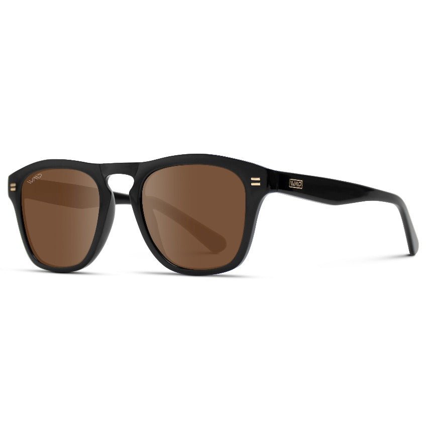 DASH Modern Unisex Sunglasses in Glossy Black by WMP Eyewear - PUNCH Watch & Eyewear - WMP Eyewear