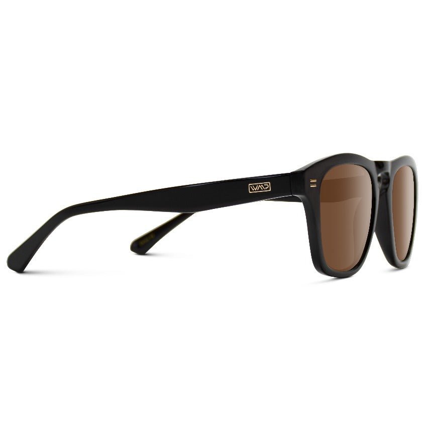 DASH Modern Unisex Sunglasses in Glossy Black by WMP Eyewear - PUNCH Watch & Eyewear - WMP Eyewear