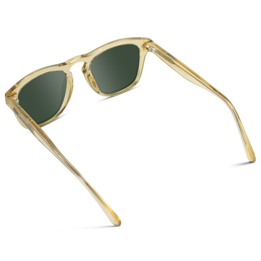 DASH Modern Unisex Sunglasses in Champagne Crystal Green by WMP Eyewear - PUNCH Watch & Eyewear - WMP Eyewear