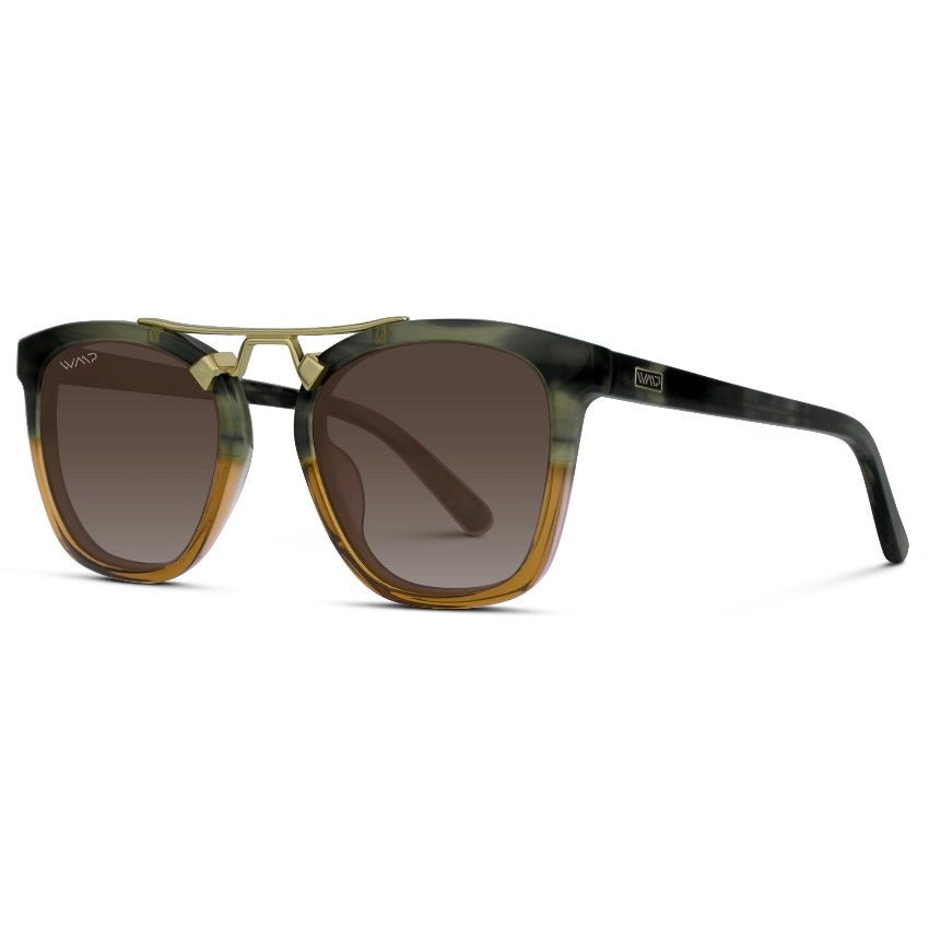 DEMI Oversized Women's Sunglasses in Desert Sage by WMP Eyewear - PUNCH Watch & Eyewear - WMP Eyewear