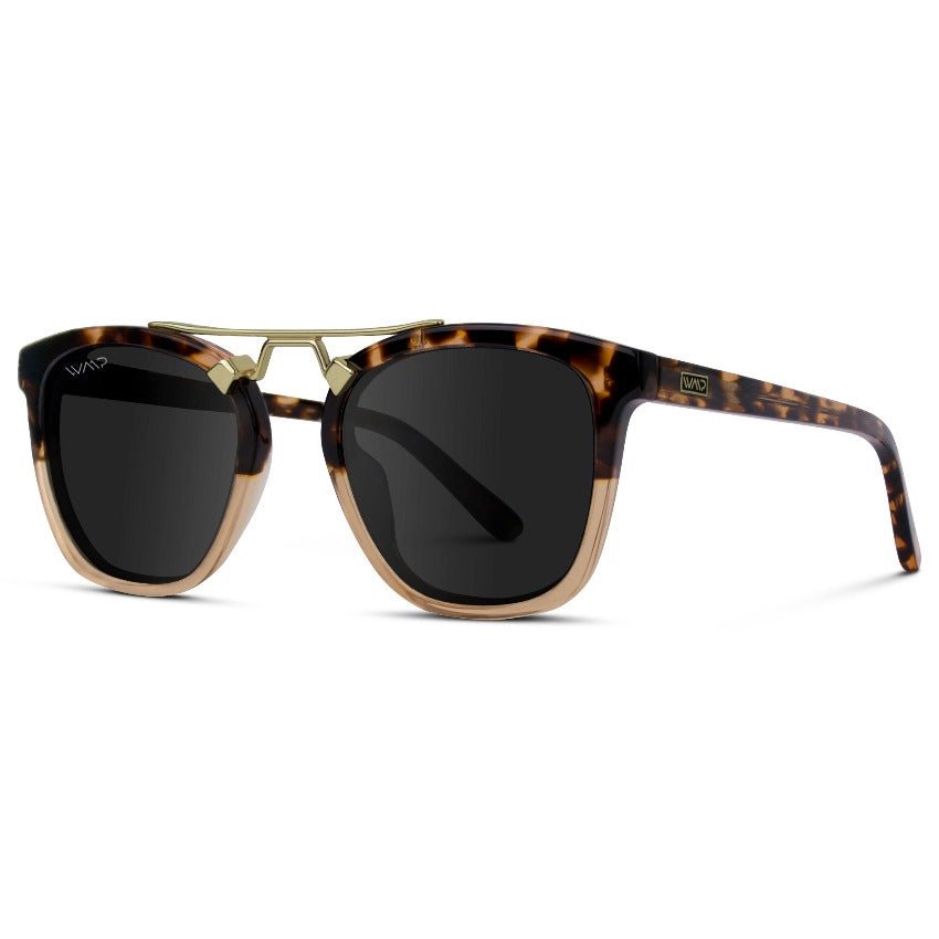 DEMI Oversized Women's Sunglasses in Crystal Brown Tortoise by WMP Eyewear - PUNCH Watch & Eyewear - WMP Eyewear